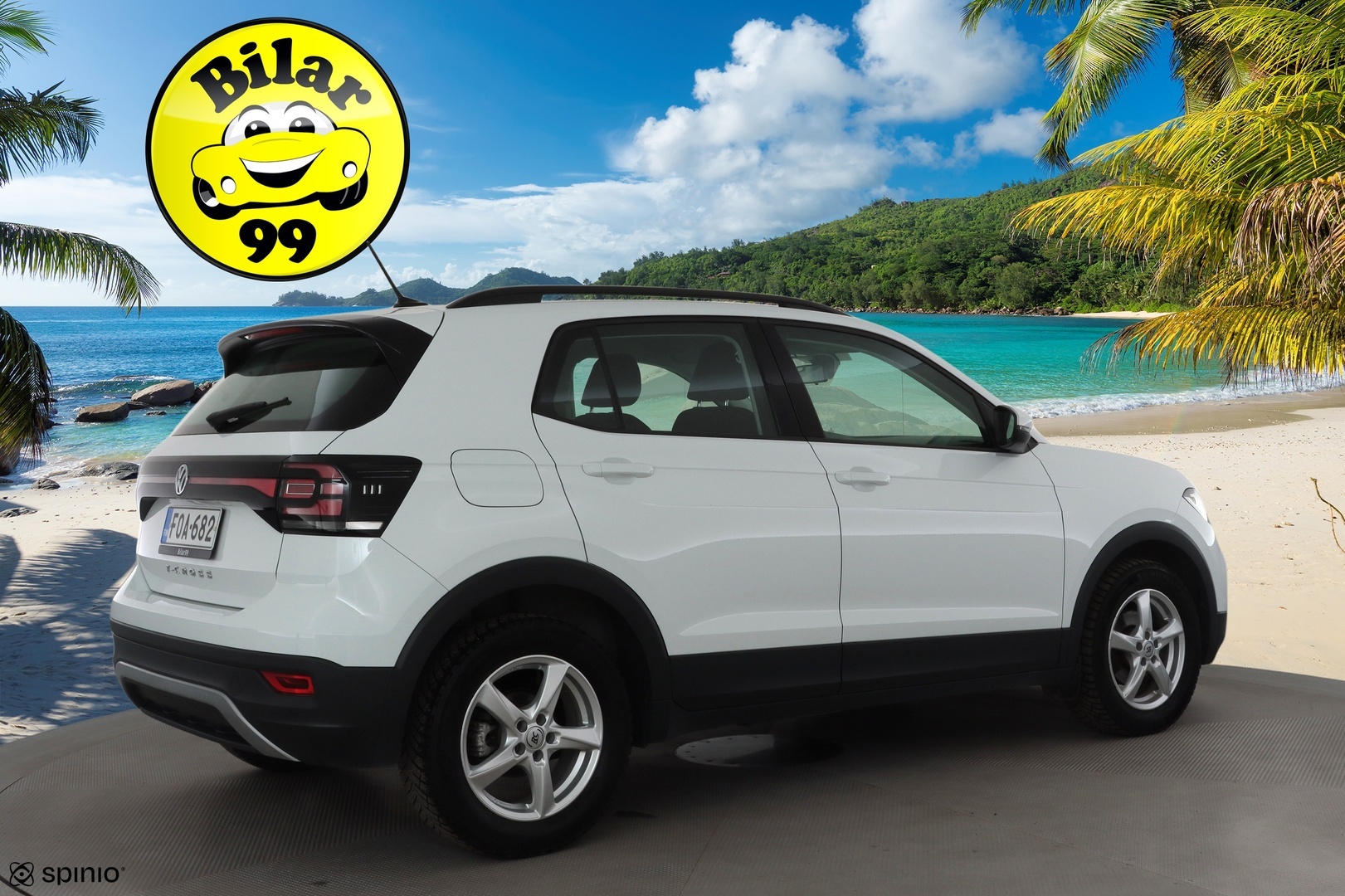 Volkswagen T-Cross 2020 Style 1,0 TSI 85 kW (115 hv) DSG * ACC / LED / Apple & Android / 1.Om Suomi-auto * - Kahdet renkaat