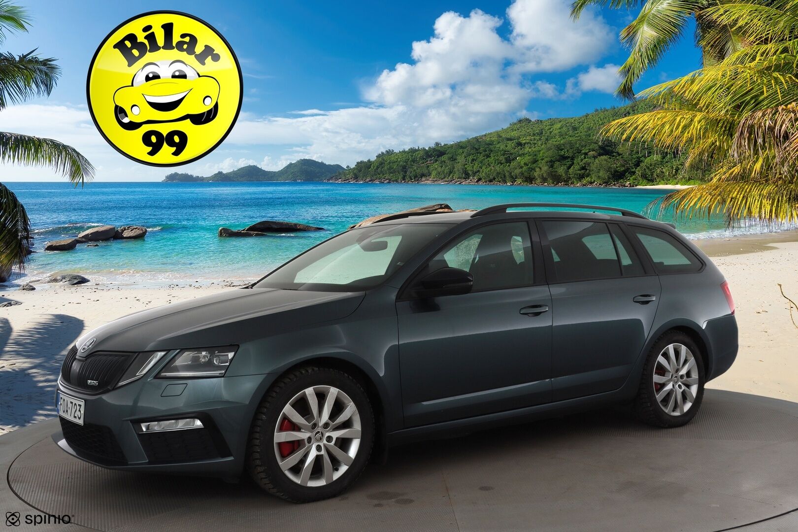 Skoda Octavia 2020 Combi 2,0 TSI RS BusinessLine DSG * ACC / Webasto / Muistipenkki / P.kamera / koukku/ LED  / Keyless / Navi* - 1.Om Suomi auto / Kahdet Renkaat - HULLUT JOULUT KORKOTARJOUS 2,49% 