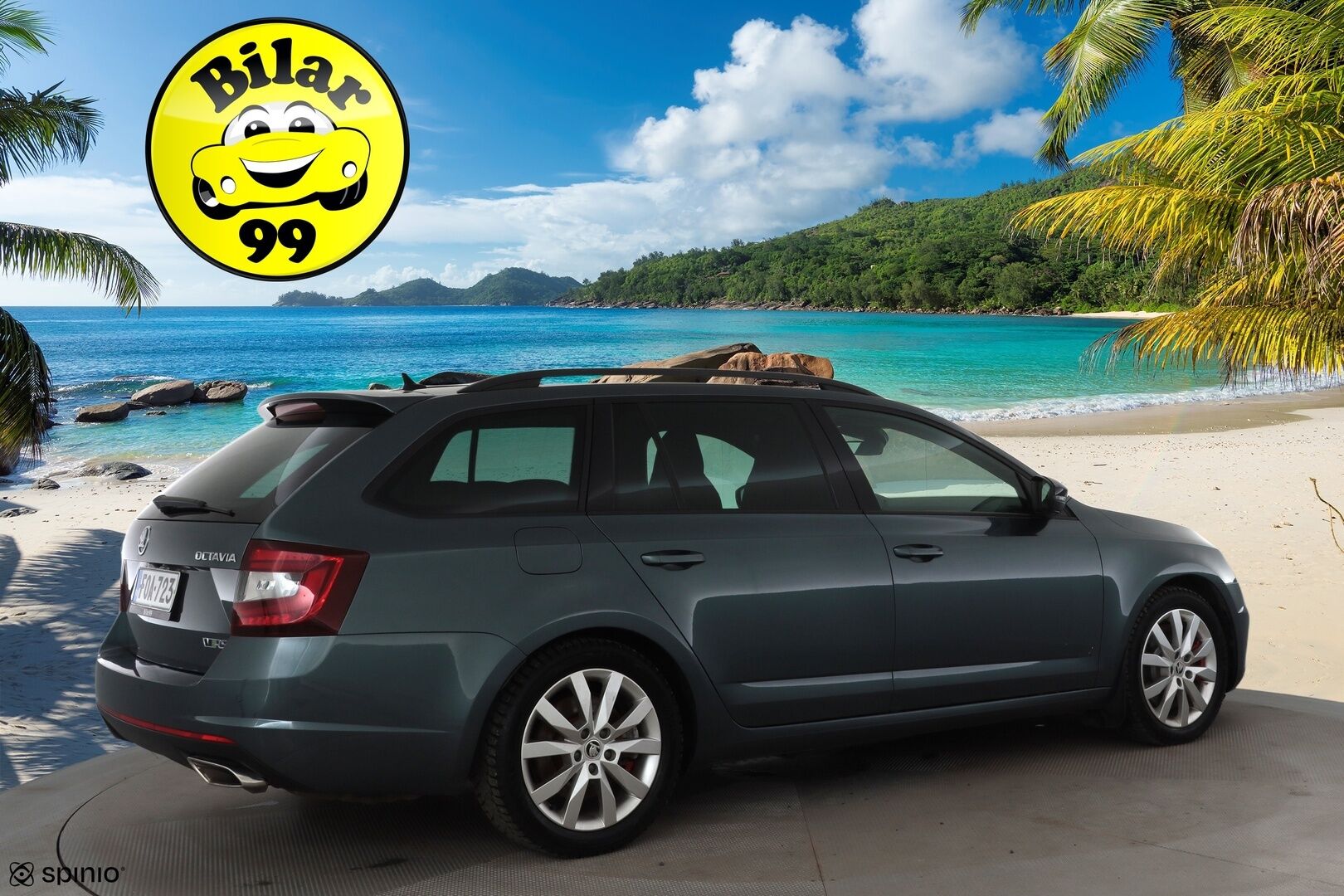 Skoda Octavia 2020 Combi 2,0 TSI RS BusinessLine DSG * ACC / Webasto / Muistipenkki / P.kamera / koukku/ LED  / Keyless / Navi* - 1.Om Suomi auto / Kahdet Renkaat - HULLUT JOULUT KORKOTARJOUS 2,49% 