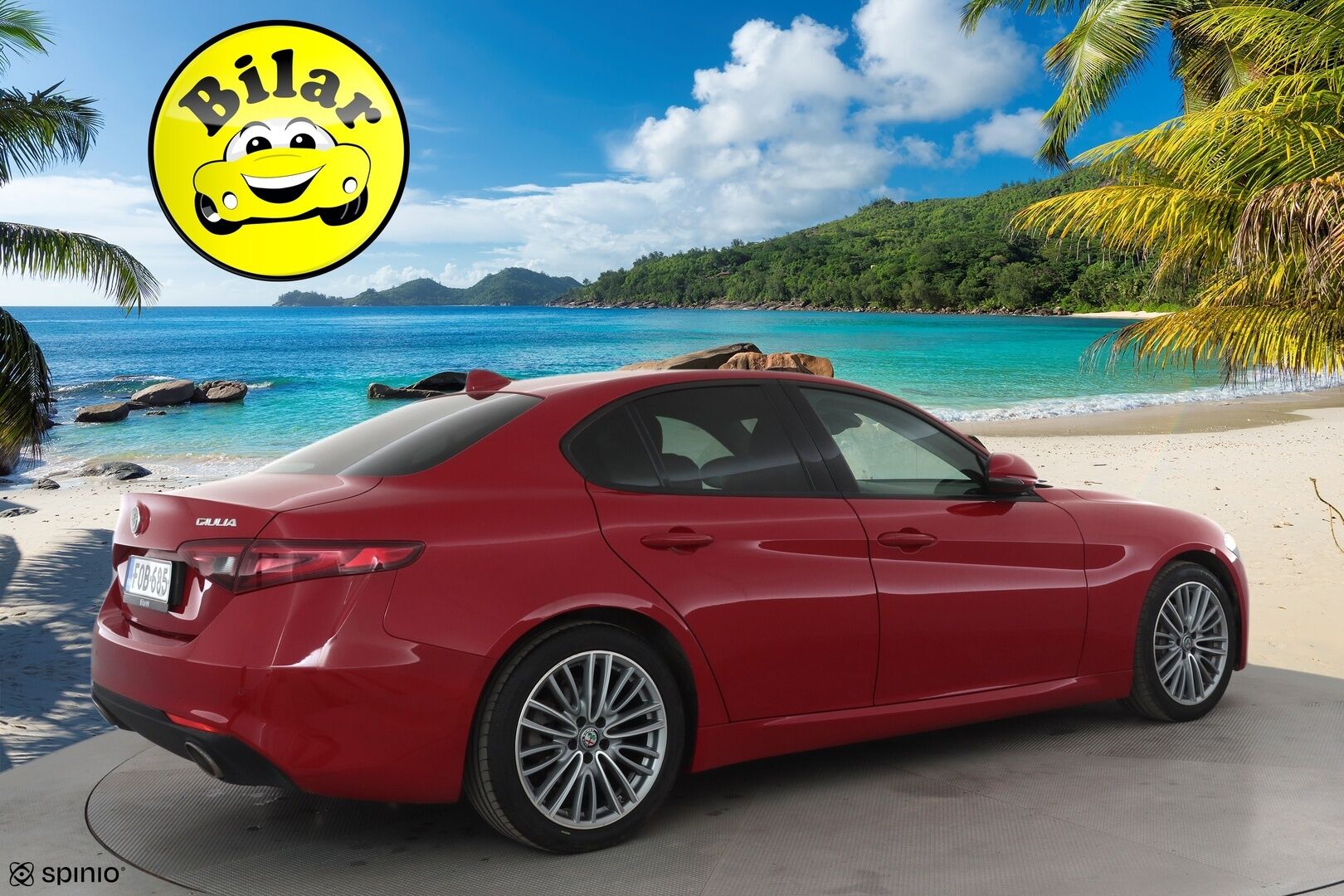 Alfa Romeo Giulia 2020 2,0 Bensiini 200hp AT8 Super 001 - Suomi-auto | P.tutkat | Lohko+Sisä | Puolinahat | Muistipenkki | Keyless | Vakkari | Kaistavahti | 2x renkaat | Merkkihuollettu