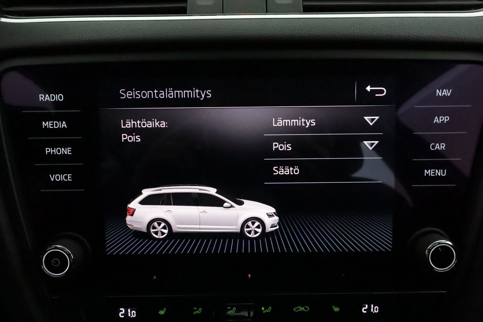 Skoda Octavia 2020 Combi 1,5 TSI Style BusinessLine DSG *ACC / Webasto / LED / Navi / KeylessGo / P.kamera* - Suomi-auto 