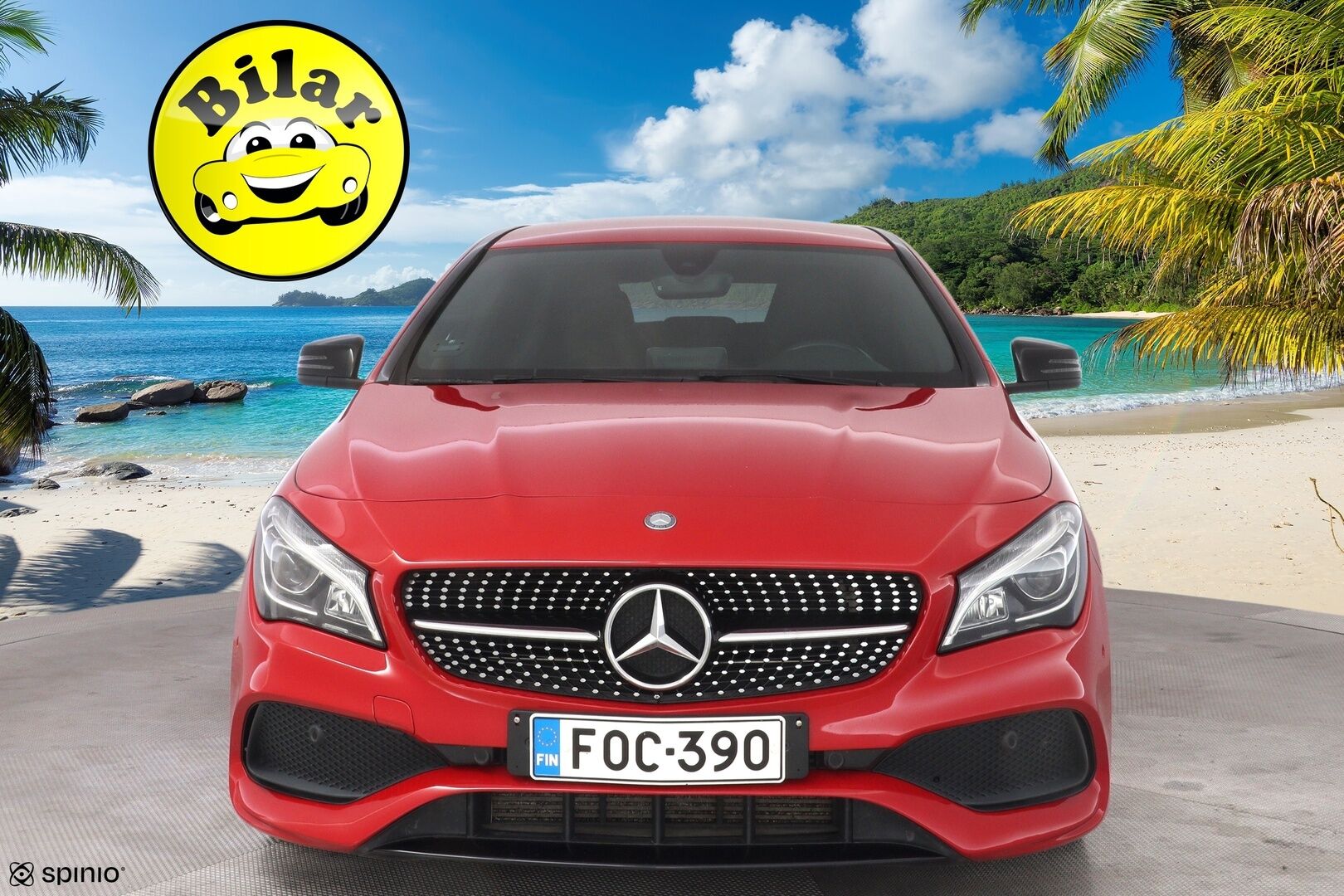 Mercedes-Benz CLA 2016 200 A Shooting Brake Business AMG - Webasto | Premium audio | Kamera | Nahka-alcantara | LED High Performance | Juuri huollettu | Kahdet renkaat alumiinivantein | Särmät huollot