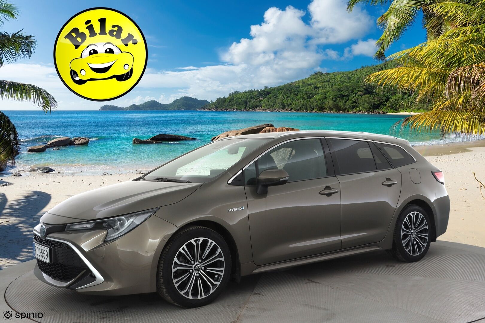 Toyota Corolla 2020 Touring Sports 1,8 Hybrid Style -  | ACC | Kaistavahti | Lohko+Sisä | P.Kamera | Sporttipenkit | Navi | LED | Ratinlämmitin | Keyless | Sähköluukku | Suomi-auto | Kahdet renkaat aluvanteilla | Merkkihuollettu | 