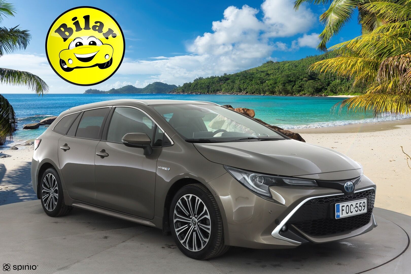 Toyota Corolla 2020 Touring Sports 1,8 Hybrid Style -  | ACC | Kaistavahti | Lohko+Sisä | P.Kamera | Sporttipenkit | Navi | LED | Ratinlämmitin | Keyless | Sähköluukku | Suomi-auto | Kahdet renkaat aluvanteilla | Merkkihuollettu | 