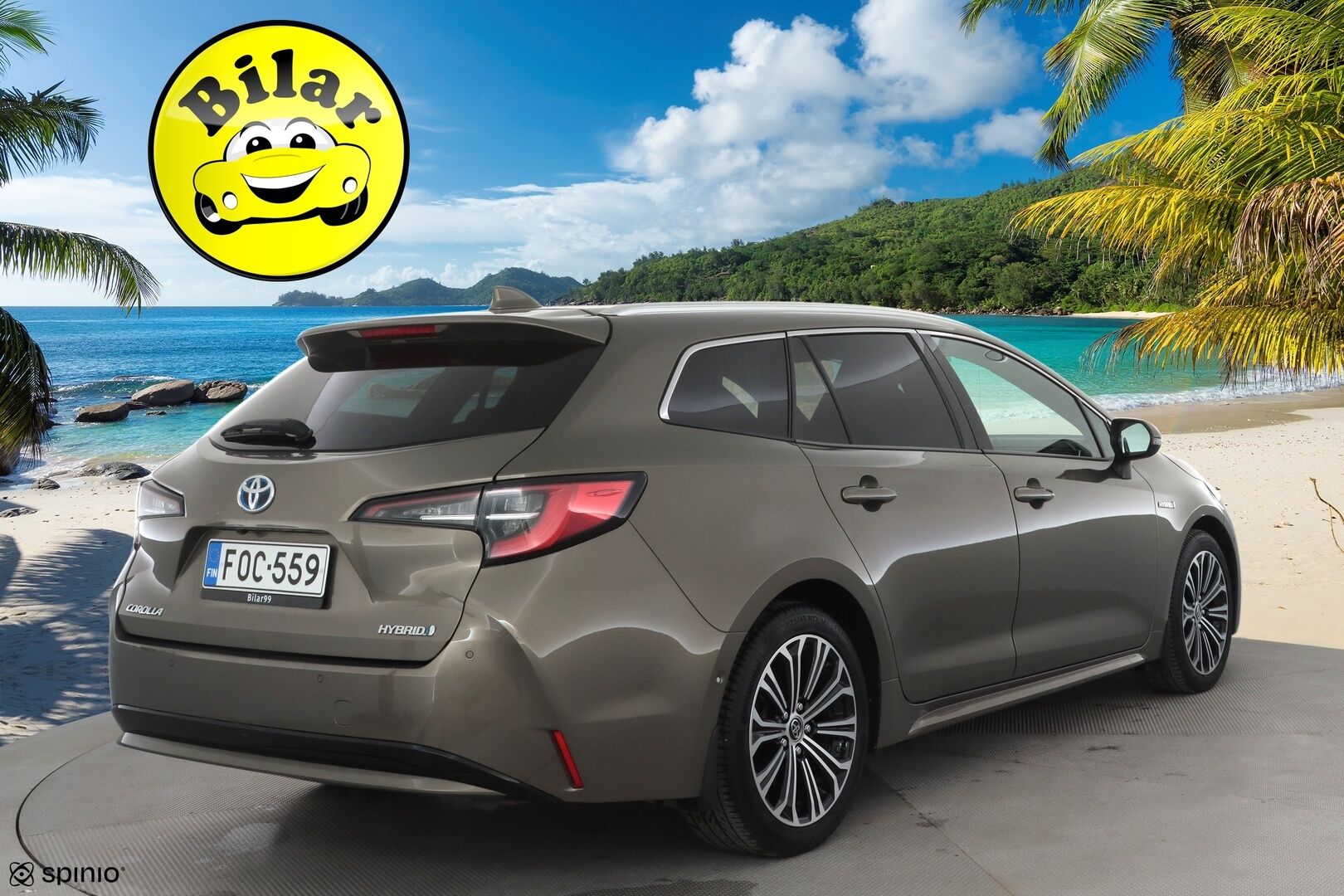 Toyota Corolla 2020 Touring Sports 1,8 Hybrid Style -  | ACC | Kaistavahti | Lohko+Sisä | P.Kamera | Sporttipenkit | Navi | LED | Ratinlämmitin | Keyless | Sähköluukku | Suomi-auto | Kahdet renkaat aluvanteilla | Merkkihuollettu | 
