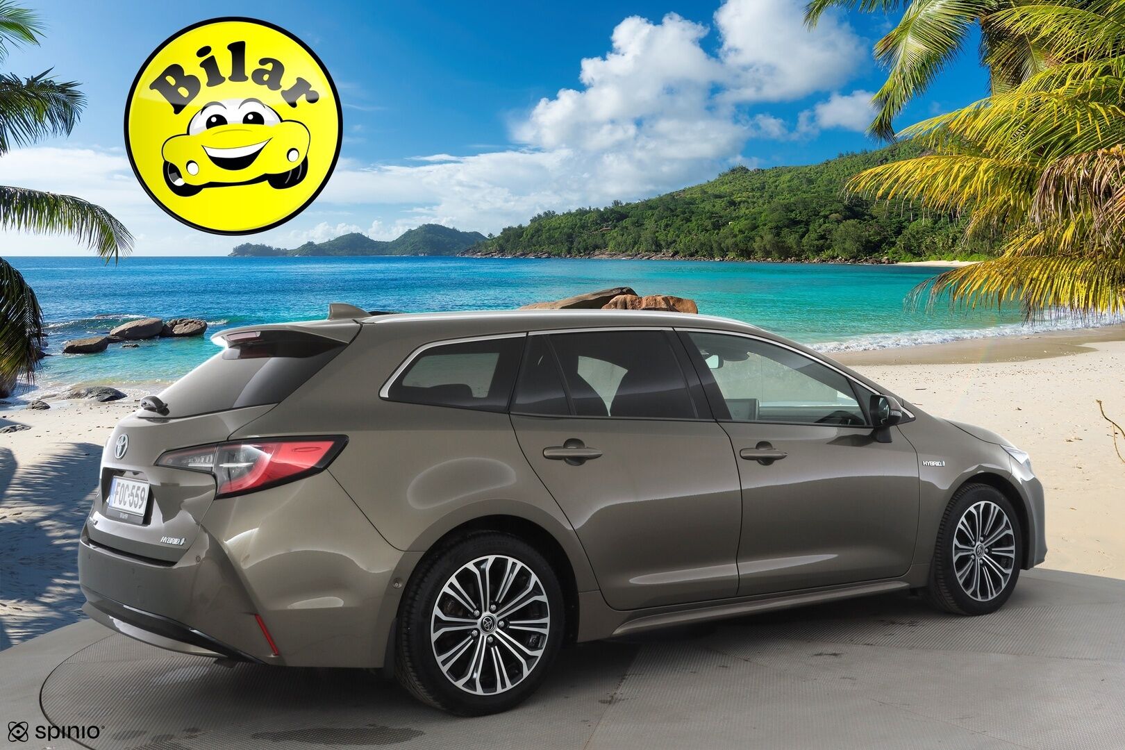 Toyota Corolla 2020 Touring Sports 1,8 Hybrid Style -  | ACC | Kaistavahti | Lohko+Sisä | P.Kamera | Sporttipenkit | Navi | LED | Ratinlämmitin | Keyless | Sähköluukku | Suomi-auto | Kahdet renkaat aluvanteilla | Merkkihuollettu | 