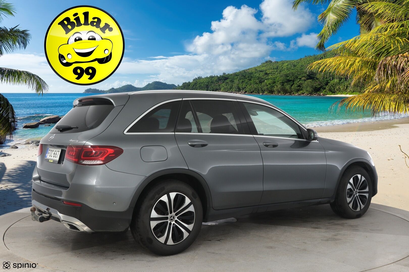Mercedes-Benz GLC 2019 200 d 4MATIC A Business * LED / Sähkökontti / Urheiluisuimet / Sähköinen vetokoukku / Peruutuskamera * - 3,99 % KORKOTARJOUS TÄHÄN AUTOON - FACELIFT / Todella hyvä huoltohistoria / Renkaat ok / Siisti maalipinta*
