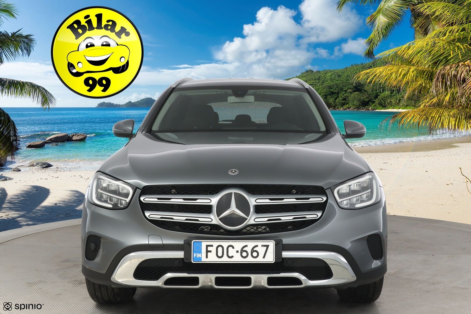 Mercedes-Benz GLC 2019 200 d 4MATIC A Business * LED / Sähkökontti / Urheiluisuimet / Sähköinen vetokoukku / Peruutuskamera * - 3,99 % KORKOTARJOUS TÄHÄN AUTOON - FACELIFT / Todella hyvä huoltohistoria / Renkaat ok / Siisti maalipinta*