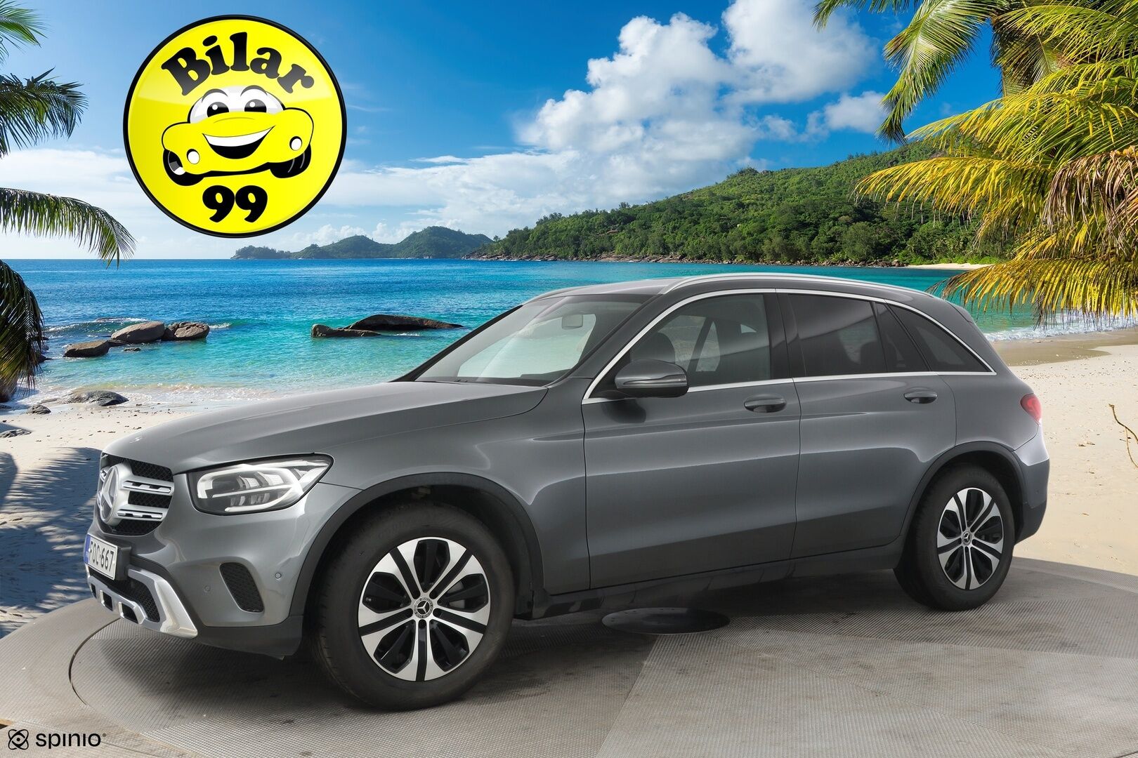 Mercedes-Benz GLC 2019 200 d 4MATIC A Business * LED / Sähkökontti / Urheiluisuimet / Sähköinen vetokoukku / Peruutuskamera * - 3,99 % KORKOTARJOUS TÄHÄN AUTOON - FACELIFT / Todella hyvä huoltohistoria / Renkaat ok / Siisti maalipinta*