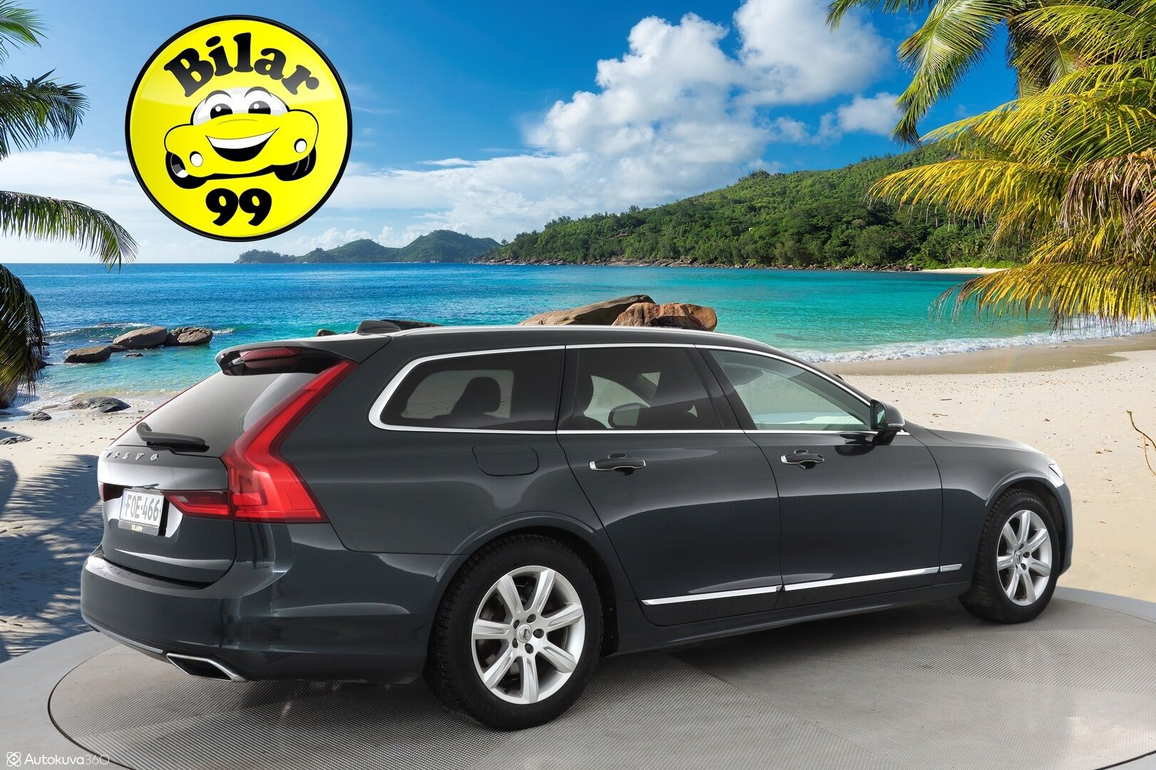 Volvo V90 2020 D4 AWD Business Inscription aut - Webasto / HUD / Adapt. Vakkari  / 360° Kamera / Koukku / Sporttipenkki muistilla / KeylessGo / Navi / Apple&android