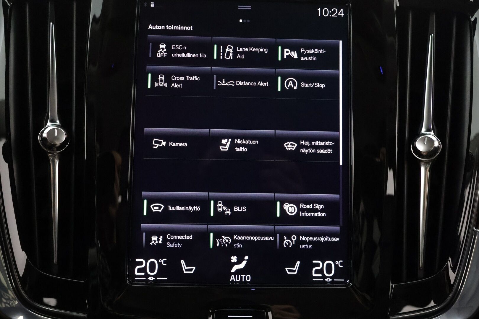 Volvo V90 2020 D4 AWD Business Inscription aut - Webasto / HUD / Adapt. Vakkari  / 360° Kamera / Koukku / Sporttipenkki muistilla / KeylessGo / Navi / Apple&android
