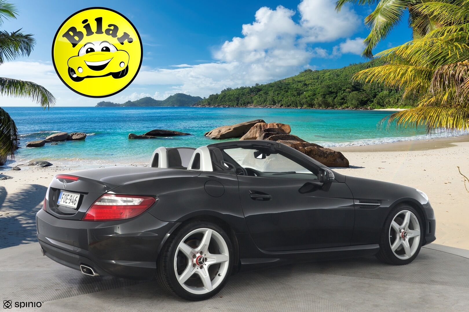 Mercedes-Benz SLK 2012 250 BE A AMG - Harman Kardon | BRABUS Penkit | Lasikatto | Air Scarf | Vakkari | BT | Juuri katsastettu | Hyvät huollot
