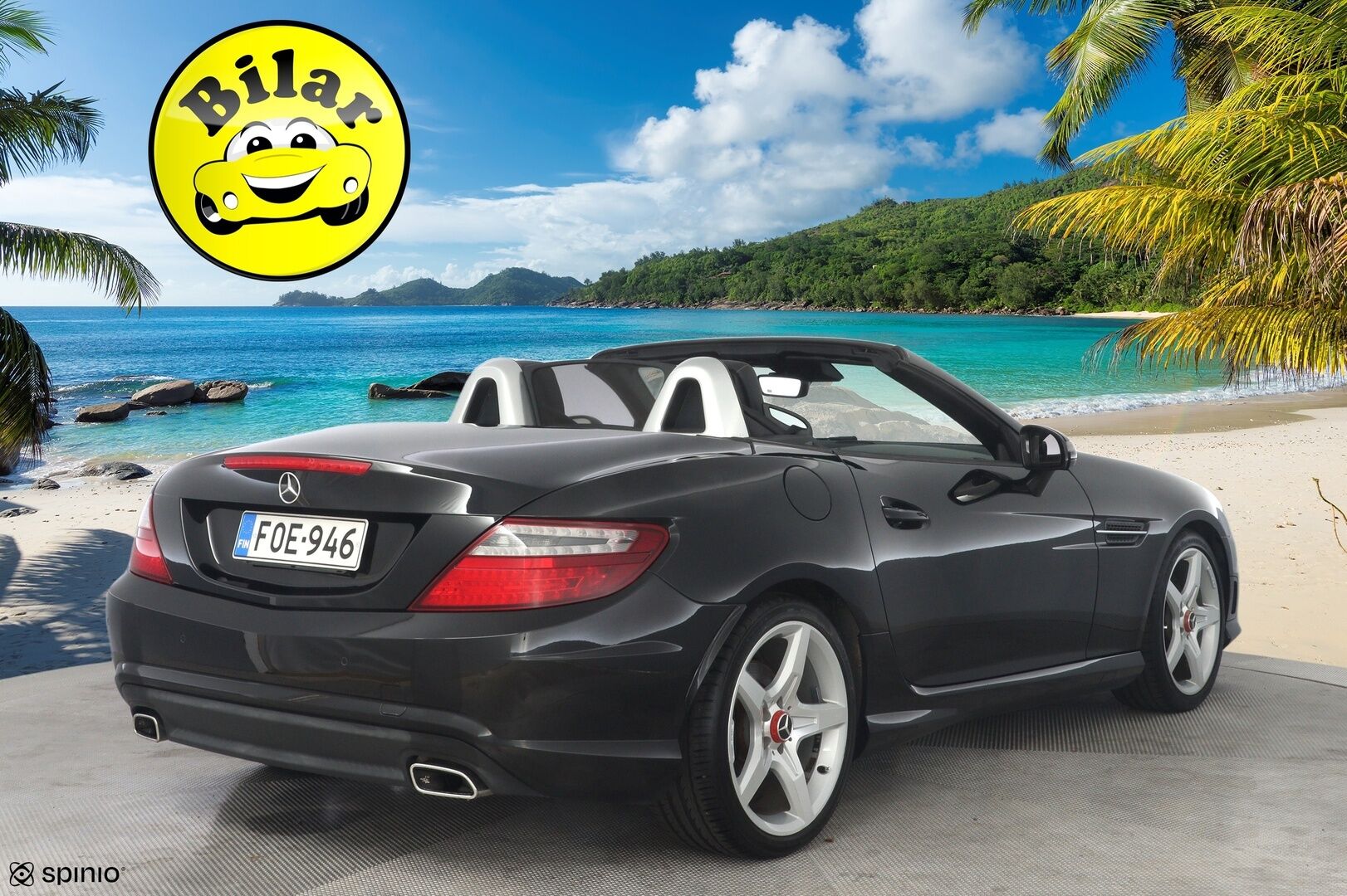 Mercedes-Benz SLK 2012 250 BE A AMG - Harman Kardon | BRABUS Penkit | Lasikatto | Air Scarf | Vakkari | BT | Juuri katsastettu | Hyvät huollot