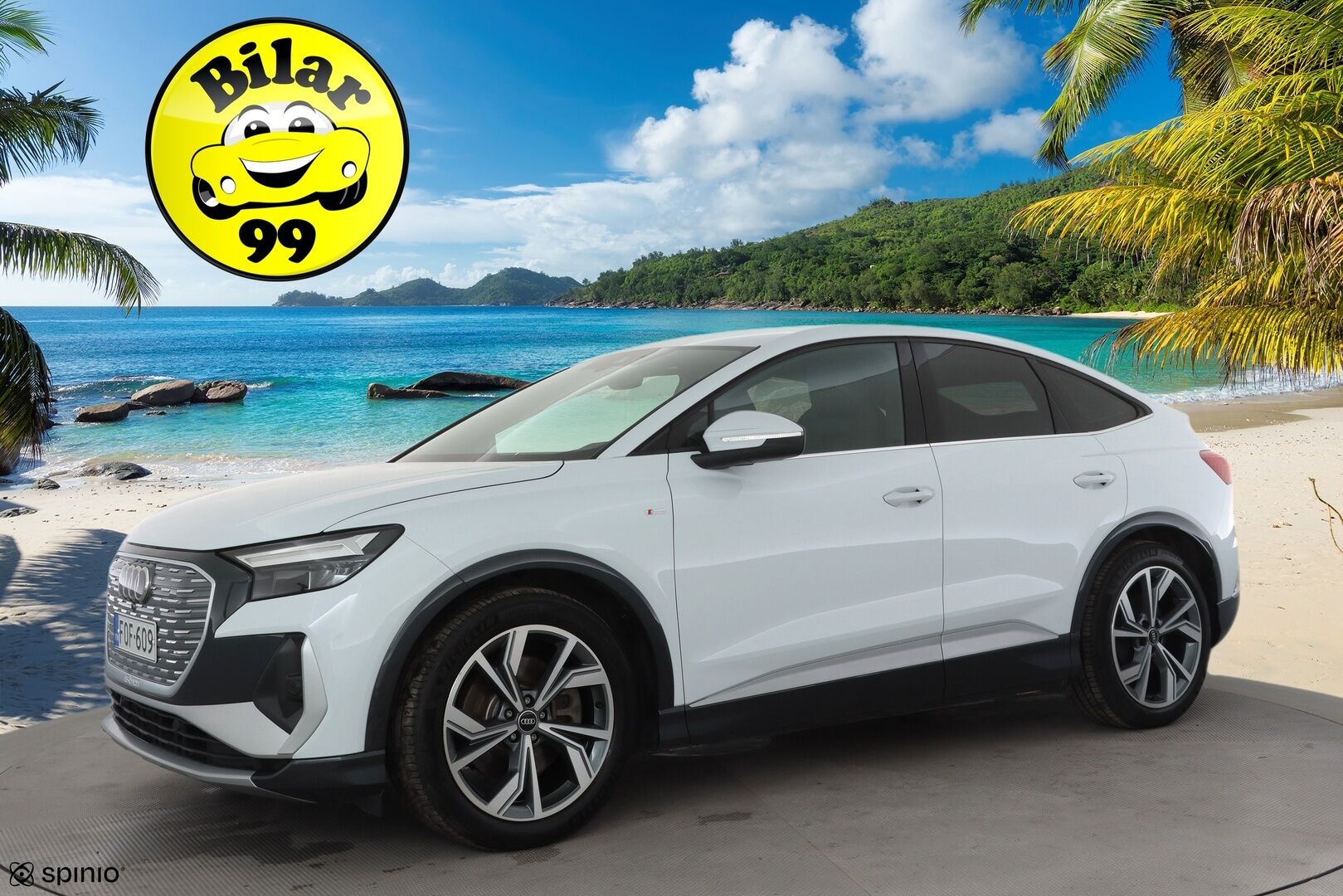 Audi Q4 e-tron 2022 50 e-tron Sportback quattro S-Line * ACC / ILP / LED / Sonos / P.Kamera / Sporttipenkit / Apple&Android * - Suomi-auto / Kahdet Renkaat / Koti & Kauppalaturi - HULLUT AVAJAISHULINAT KORKOTARJOUS 3,29 %