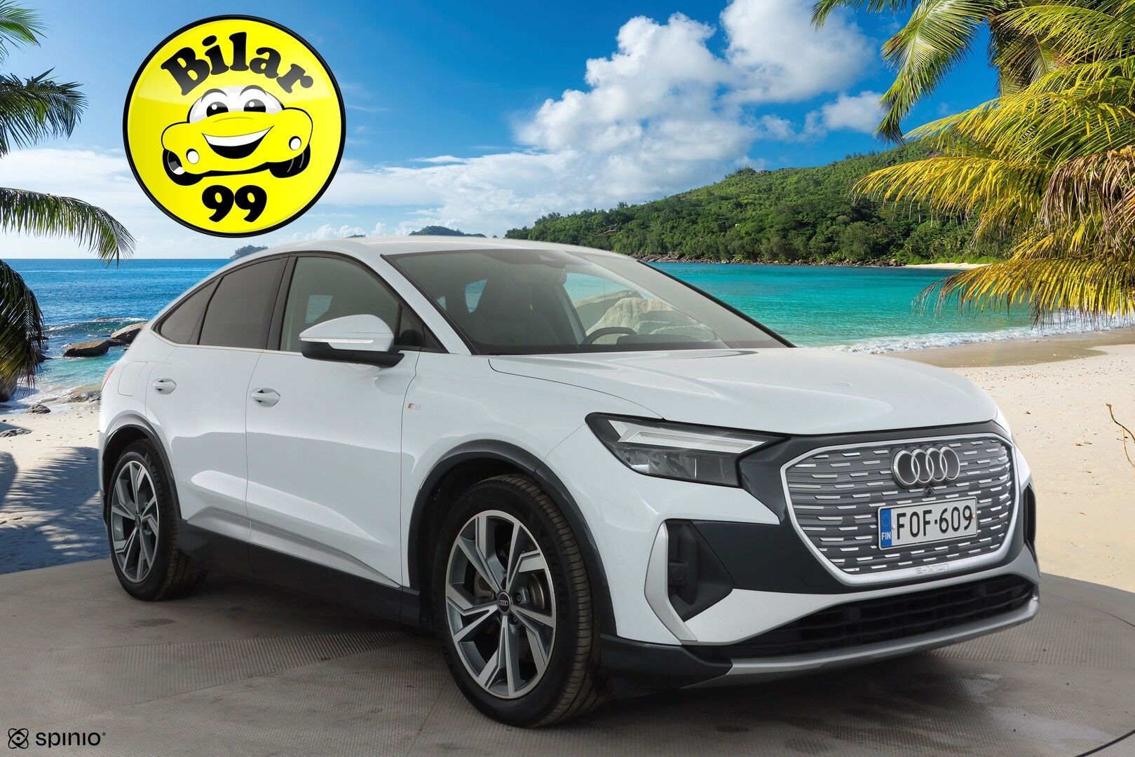 Audi Q4 e-tron 2022 50 e-tron Sportback quattro S-Line * ACC / ILP / LED / Sonos / P.Kamera / Sporttipenkit / Apple&Android * - Suomi-auto / Kahdet Renkaat / Koti & Kauppalaturi - HULLUT AVAJAISHULINAT KORKOTARJOUS 3,29 %