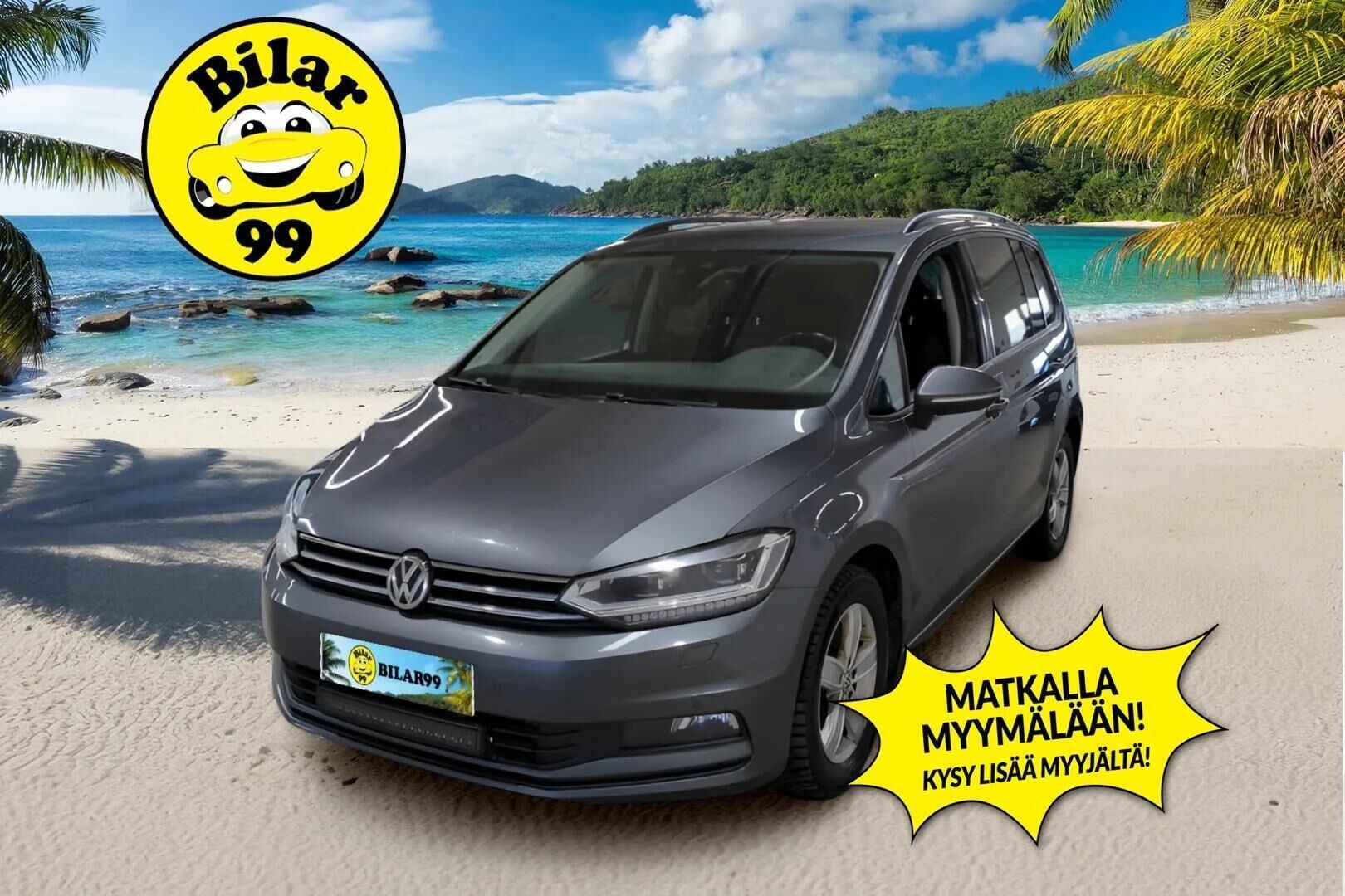 Volkswagen Touran 2020 2,0 TDI SCR 85 kW DSG 7-P * ACC / Webasto / P.tutkat / LED / Apple&Android / 3-Alueinen ilmastointi * - 1.Om Suomi-auto / Kahdet Renkaat - HULLUT AVAJAISHULINAT KORKOTARJOUS 3,29 %