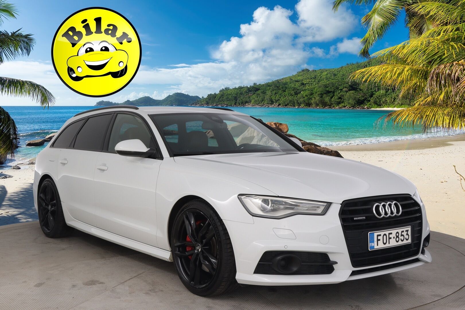 Audi A6 2017 Avant 3,0 V6 TDI BiTurbo 235kW Quattro Tiptr - ACC | BOSE | HUD | MMI Navi | Milano Nahat | BLISS | Koukku | Webasto