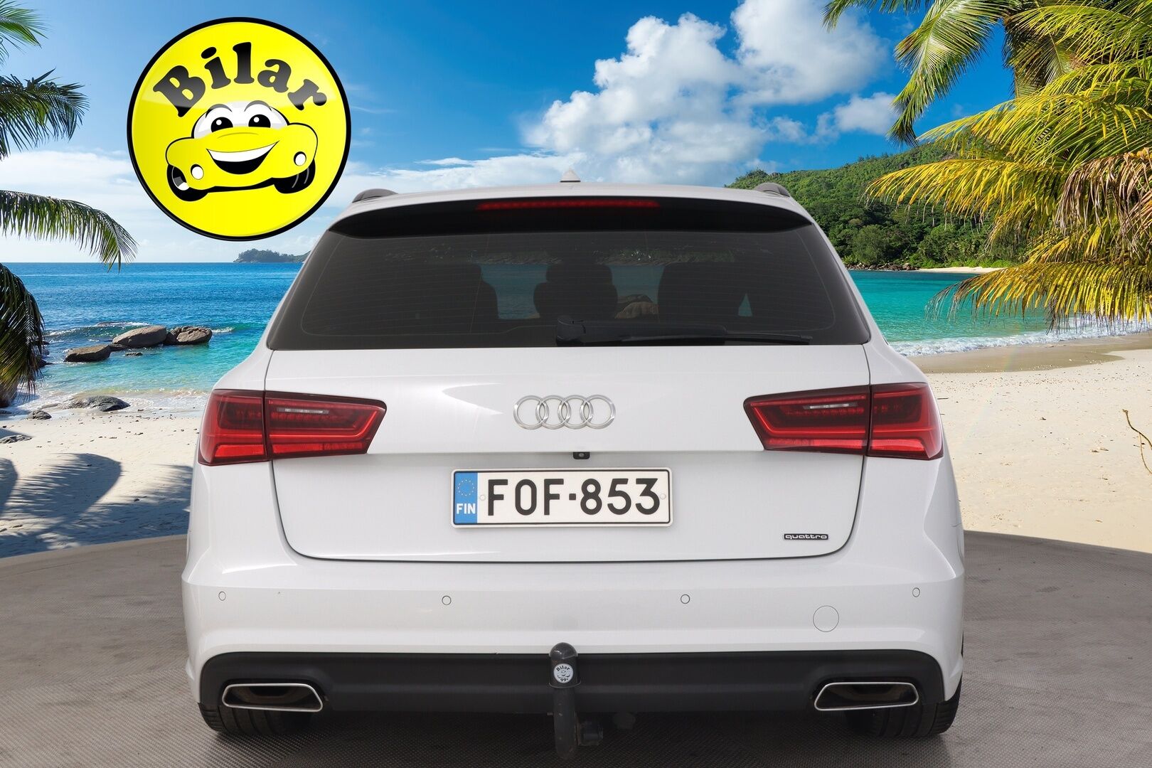 Audi A6 2017 Avant 3,0 V6 TDI BiTurbo 235kW Quattro Tiptr - ACC | BOSE | HUD | MMI Navi | Milano Nahat | BLISS | Koukku | Webasto