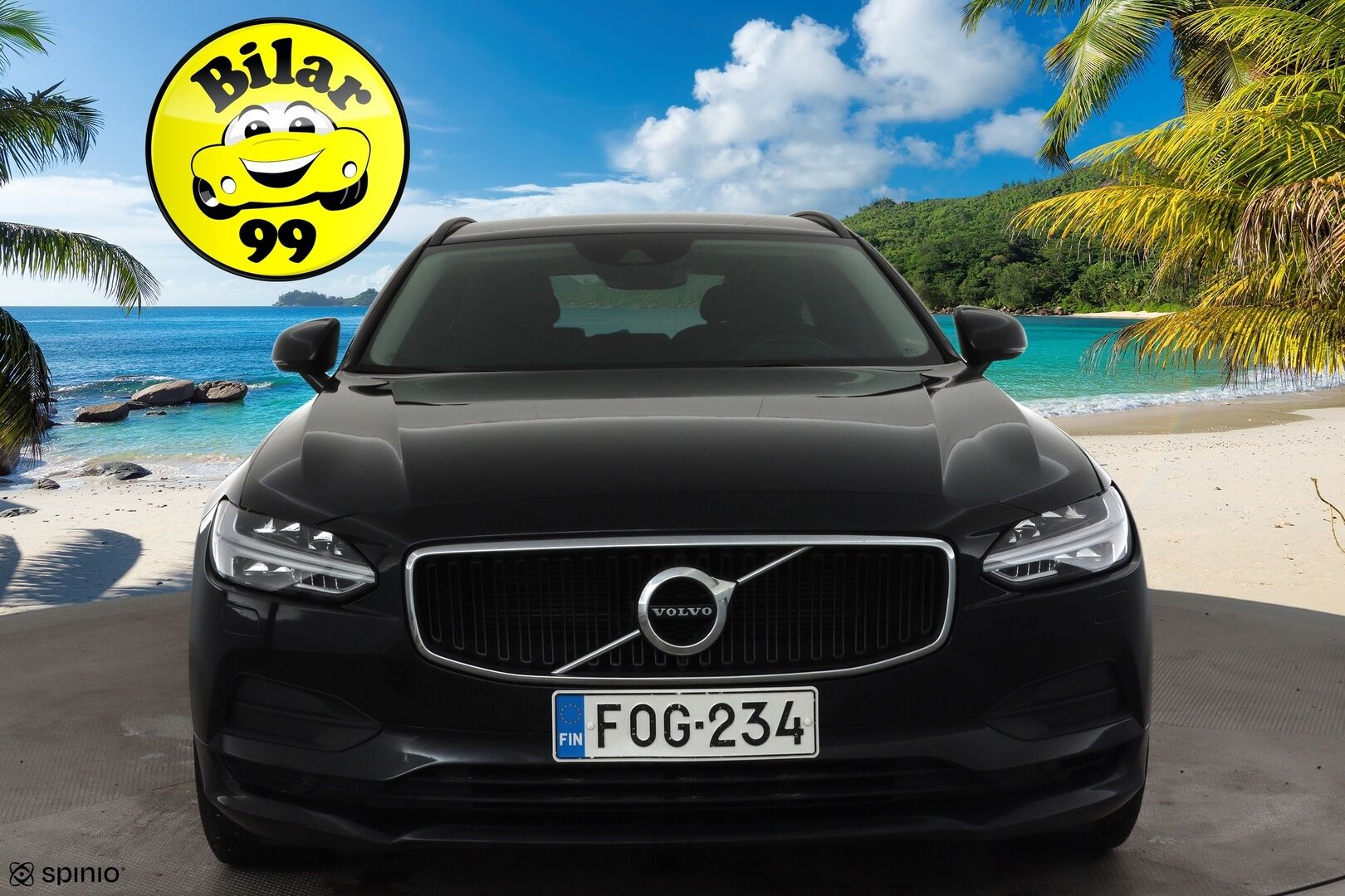 Volvo V90 2017 D4 Business aut * Webasto / Koukku / ACC / LED / P.tutka / Kaistavahti * - Kahdet renkaat