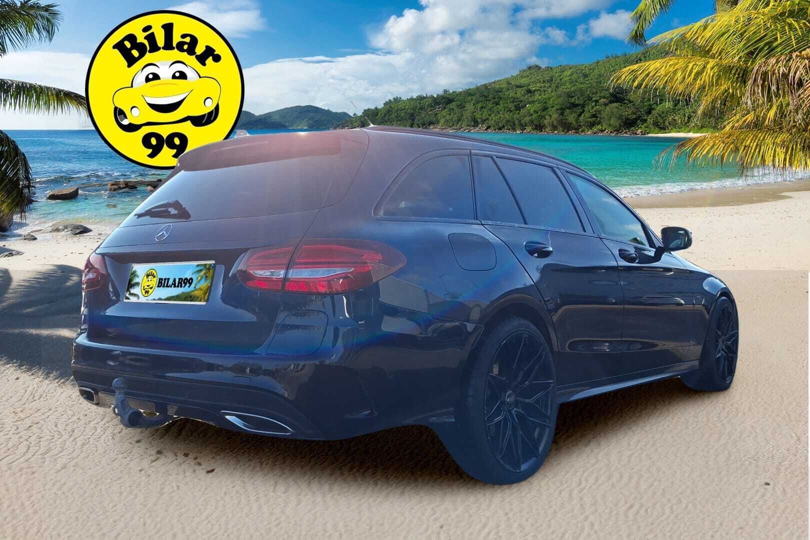 Mercedes-Benz C 2018 350 e T A Premium Business AMG - *AMG / Burmester / Nahat / Sporttipenkit / Koukku / 20 & 19" alut*