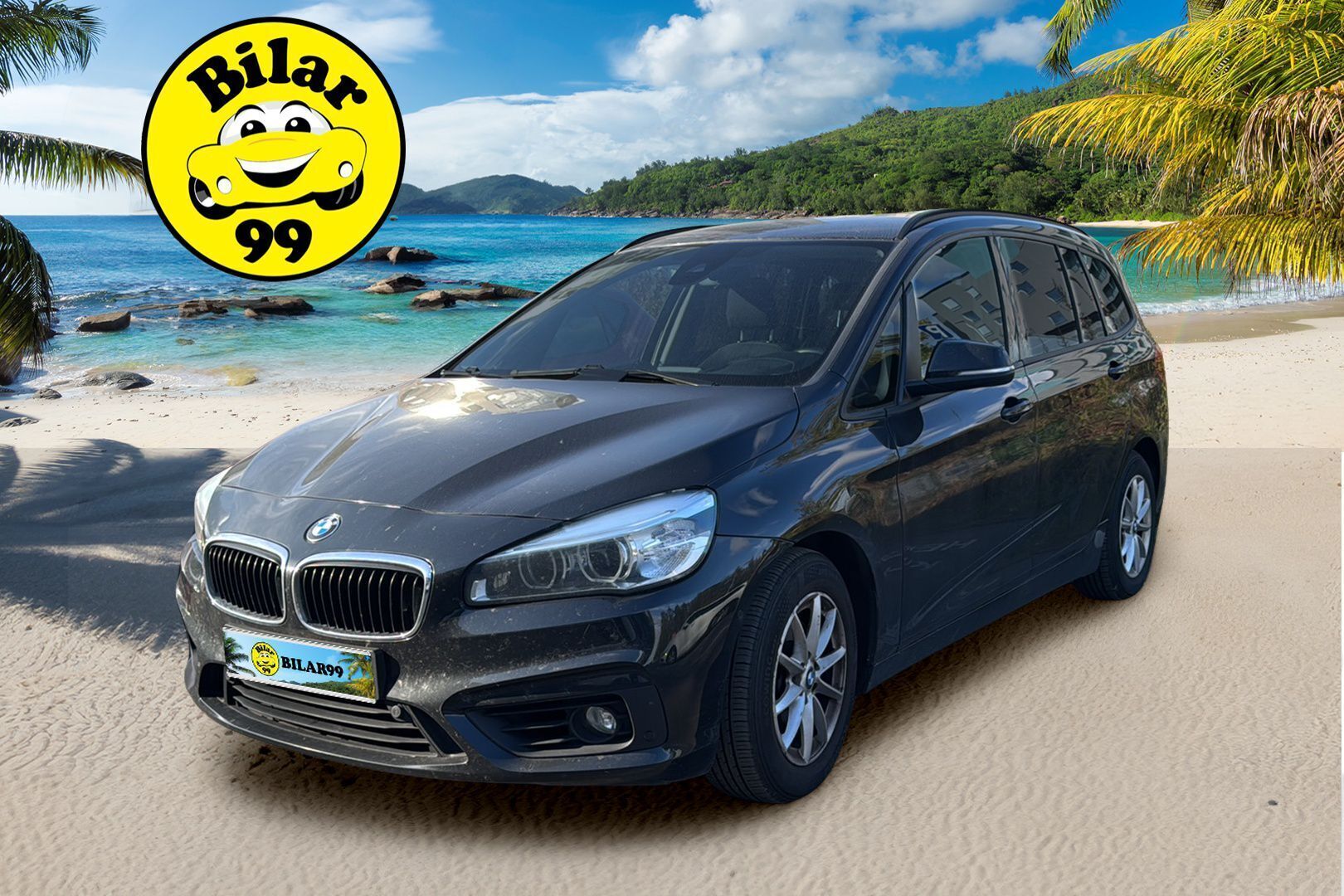 BMW 218 2016 F46 Gran Tourer 218i A Business  4ov 1499cm3 A *7. paikkanen / Tutkat / Peruutuskamera*
