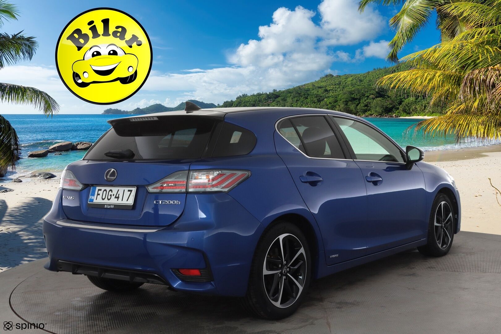 Lexus CT 2016 200h Hybrid A F Sport - | LED | P.kamera | Nahka-alcantara | Navi | Bluetooth | Lohko+sisähaara | Vakkari | Keyless | Penkinlämmittimet | Aut. ilmastointi | 2x renkaat aluin | 