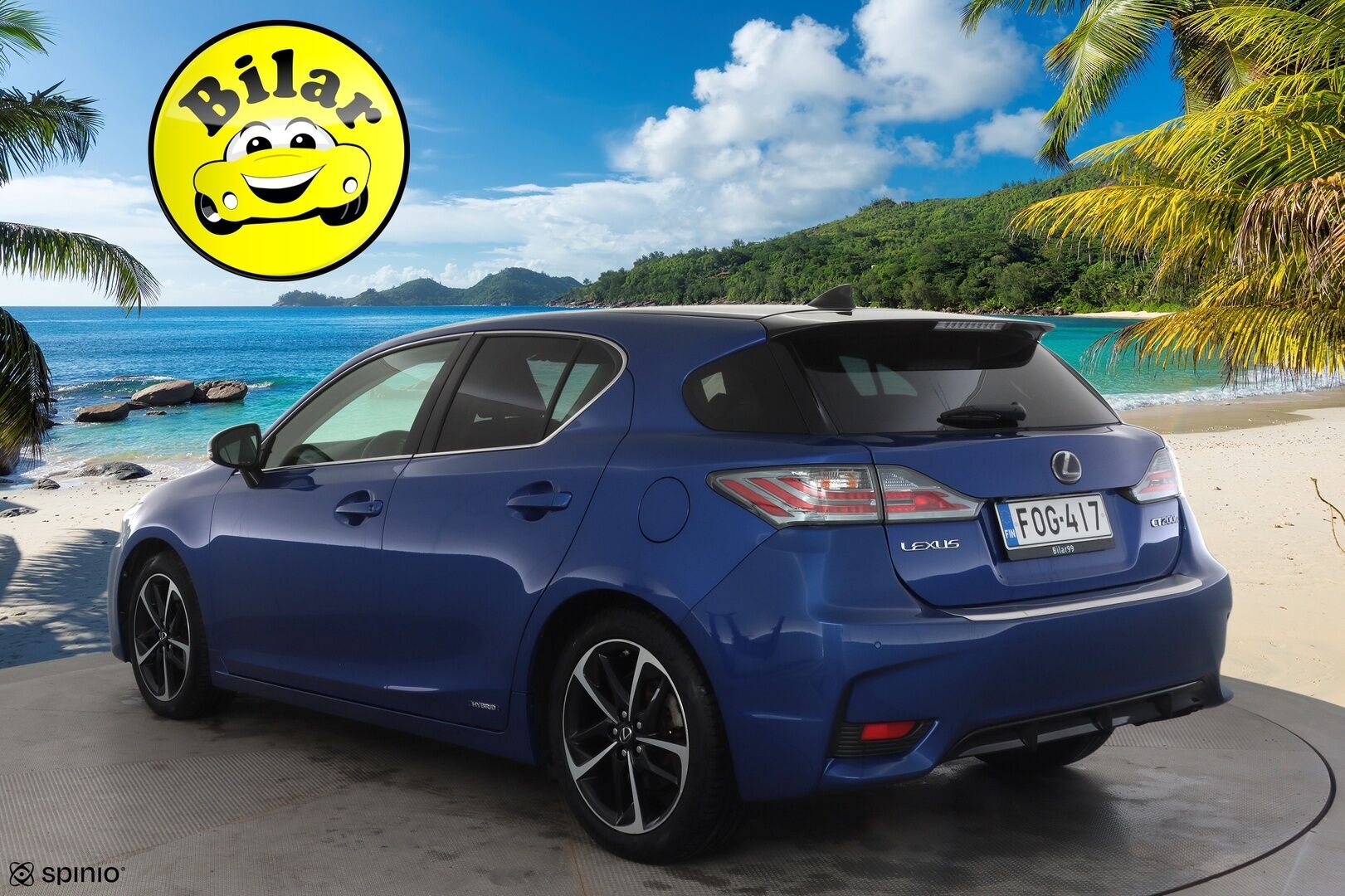 Lexus CT 2016 200h Hybrid A F Sport - | LED | P.kamera | Nahka-alcantara | Navi | Bluetooth | Lohko+sisähaara | Vakkari | Keyless | Penkinlämmittimet | Aut. ilmastointi | 2x renkaat aluin | 