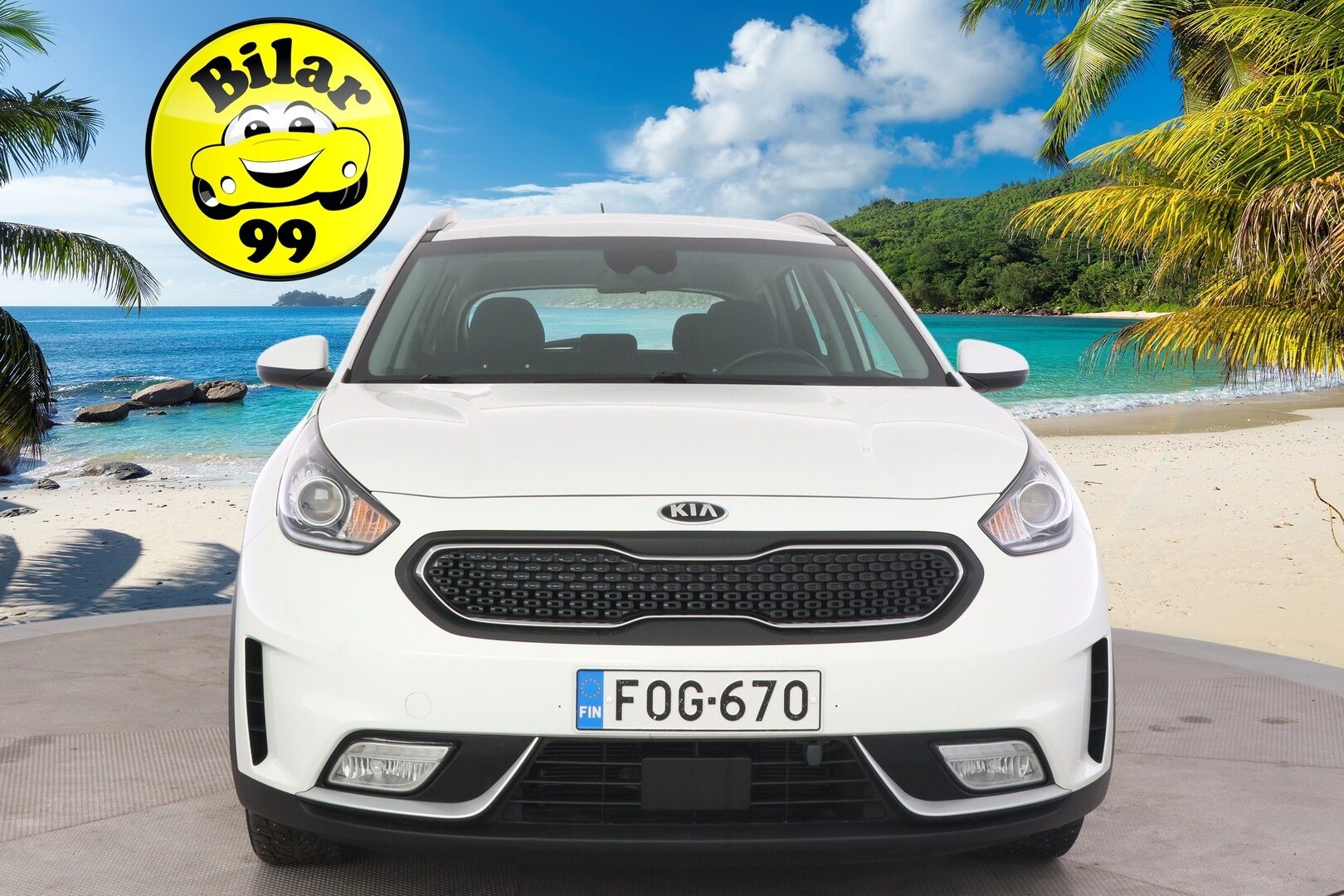 Kia Niro 2018 Kia Niro 1,6 GDI Hybrid LX DCT* / Acc / Lohko sisäpistokkeella /Ratinlämmitin/ Lane assist/ - Kahdet renkaat aluvanteilla / Bluetooth / Hyvin huollettu