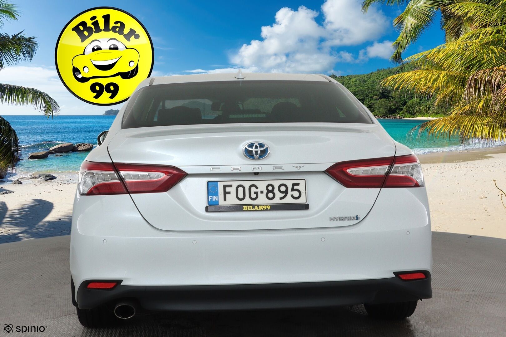 Toyota Camry 2020 2,5 Hybrid Premium **HUD / ACC / JBL / LED / P.kamera / Nahkaverhoilu / Kaistavahti / Navi / KeylessGO - Suomi-auto / Kahdet Renkaat