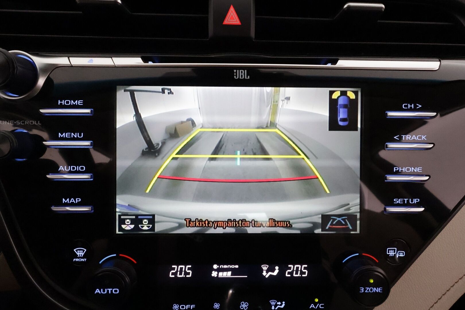 Toyota Camry 2020 2,5 Hybrid Premium **HUD / ACC / JBL / LED / P.kamera / Nahkaverhoilu / Kaistavahti / Navi / KeylessGO - Suomi-auto / Kahdet Renkaat