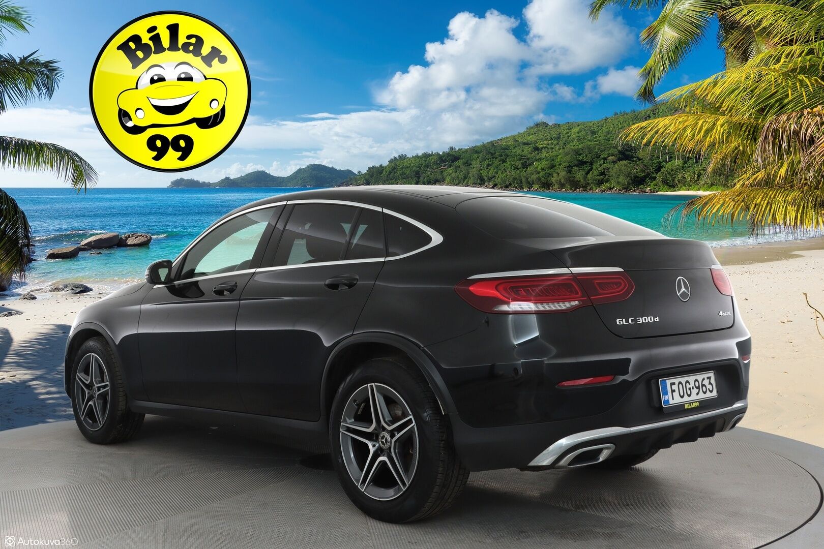 Mercedes-Benz GLC 2020 300 d 4MATIC A Business Coupé AMG **1.Om Suomi-auto / Lasikattoluukku / LED-High Performance / Sporttipenkit / P.Kamera** - 3,99 % KORKOTARJOUS TÄHÄN AUTOON - AC / Vakkari / 2x Renkaat