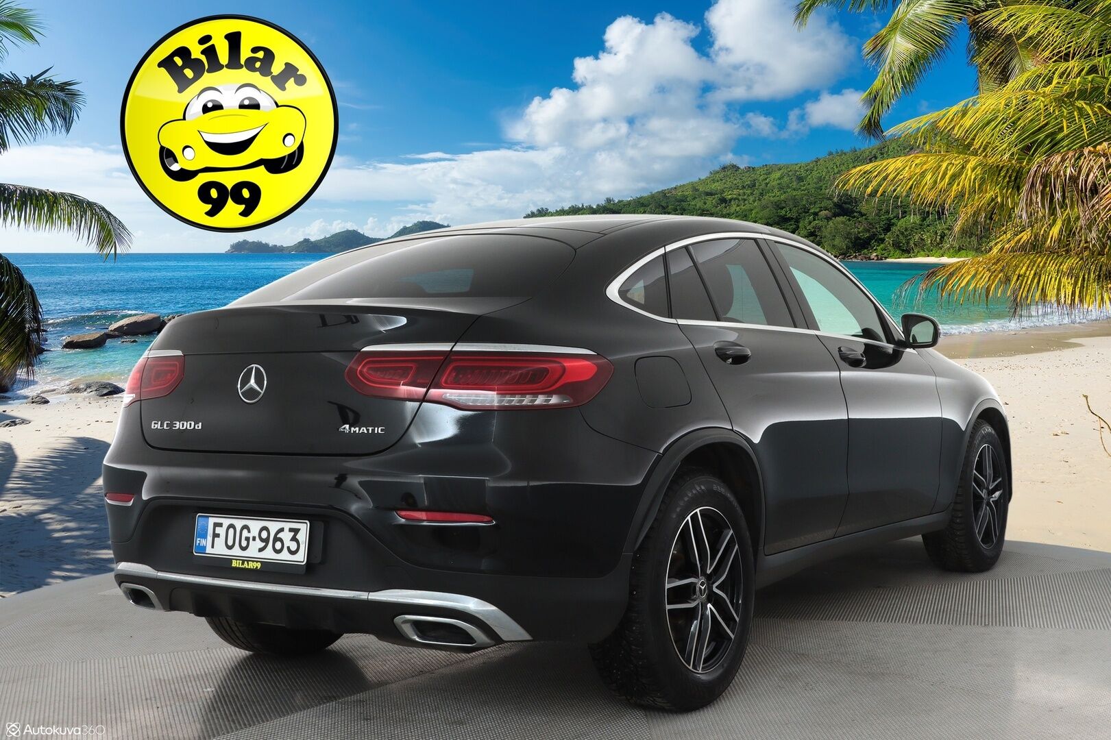 Mercedes-Benz GLC 2020 300 d 4MATIC A Business Coupé AMG **1.Om Suomi-auto / Lasikattoluukku / LED-High Performance / Sporttipenkit / P.Kamera** - 3,99 % KORKOTARJOUS TÄHÄN AUTOON - AC / Vakkari / 2x Renkaat
