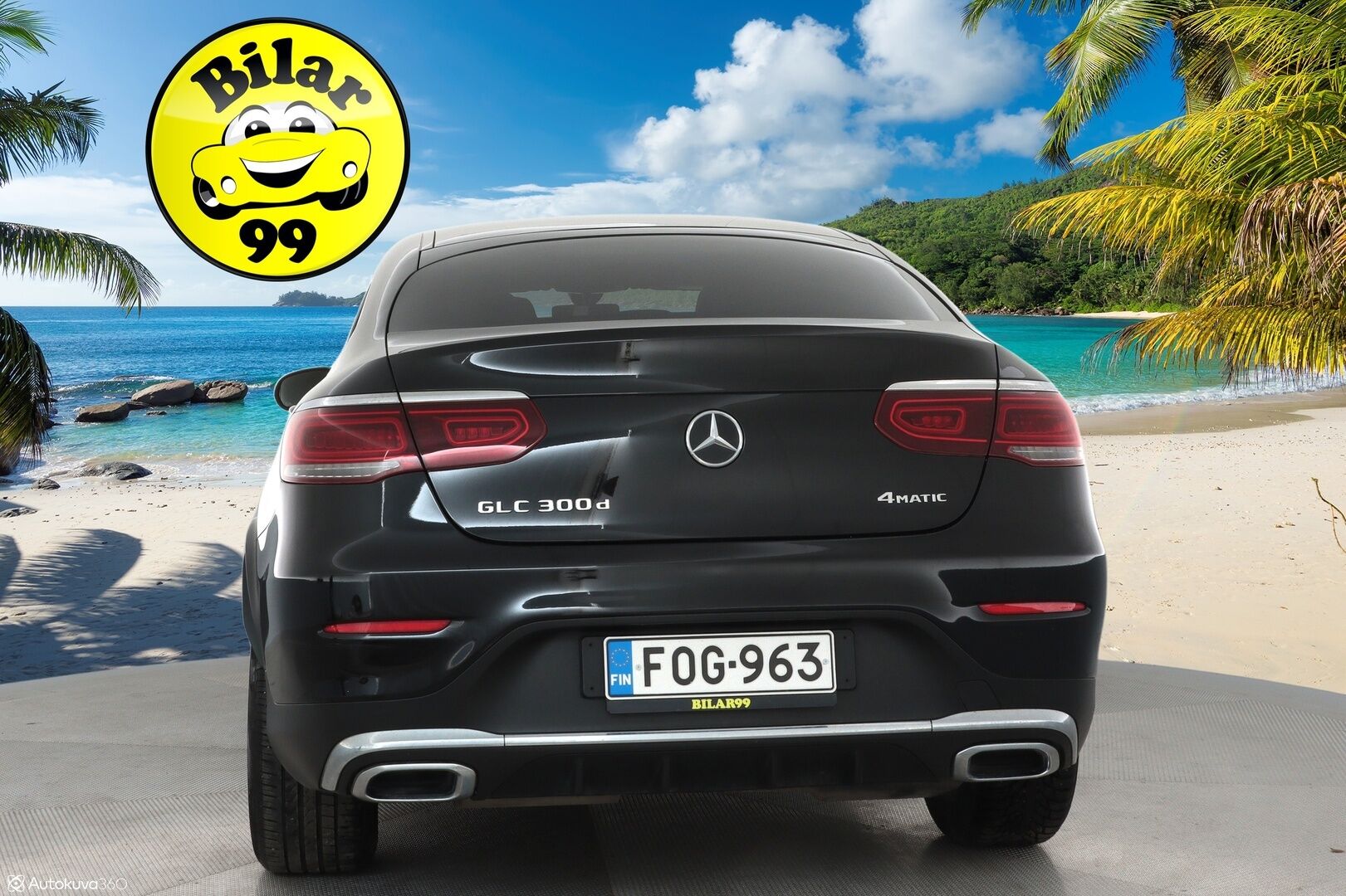 Mercedes-Benz GLC 2020 300 d 4MATIC A Business Coupé AMG **1.Om Suomi-auto / Lasikattoluukku / LED-High Performance / Sporttipenkit / P.Kamera** - 3,99 % KORKOTARJOUS TÄHÄN AUTOON - AC / Vakkari / 2x Renkaat