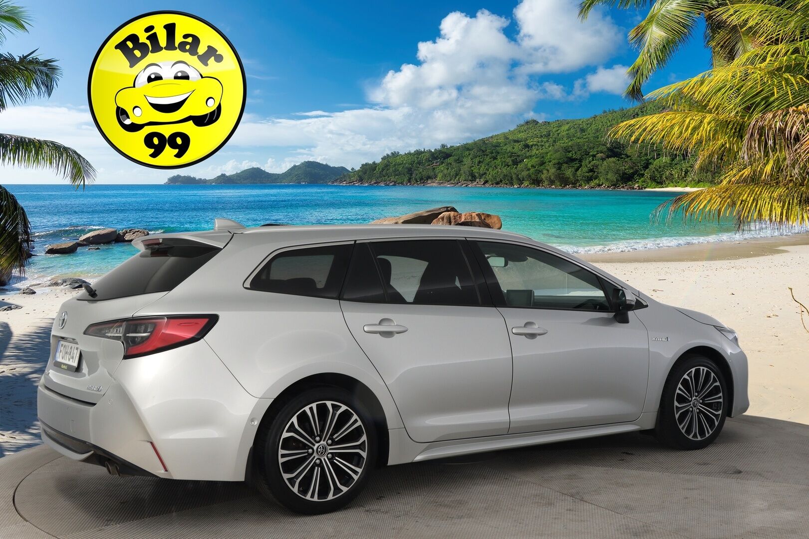 Toyota Corolla 2019 Touring Sports 2,0 Hybrid Style *2.Om. Suomi-Auto / Merkkiliikkeen huoltokirja / Navi / P-Kamera / Tutkat - *Juuri saapunut! / Vakkari / Nahka-Alcantara / Ratinlämmitys / S-luukku / 2X Renkaat