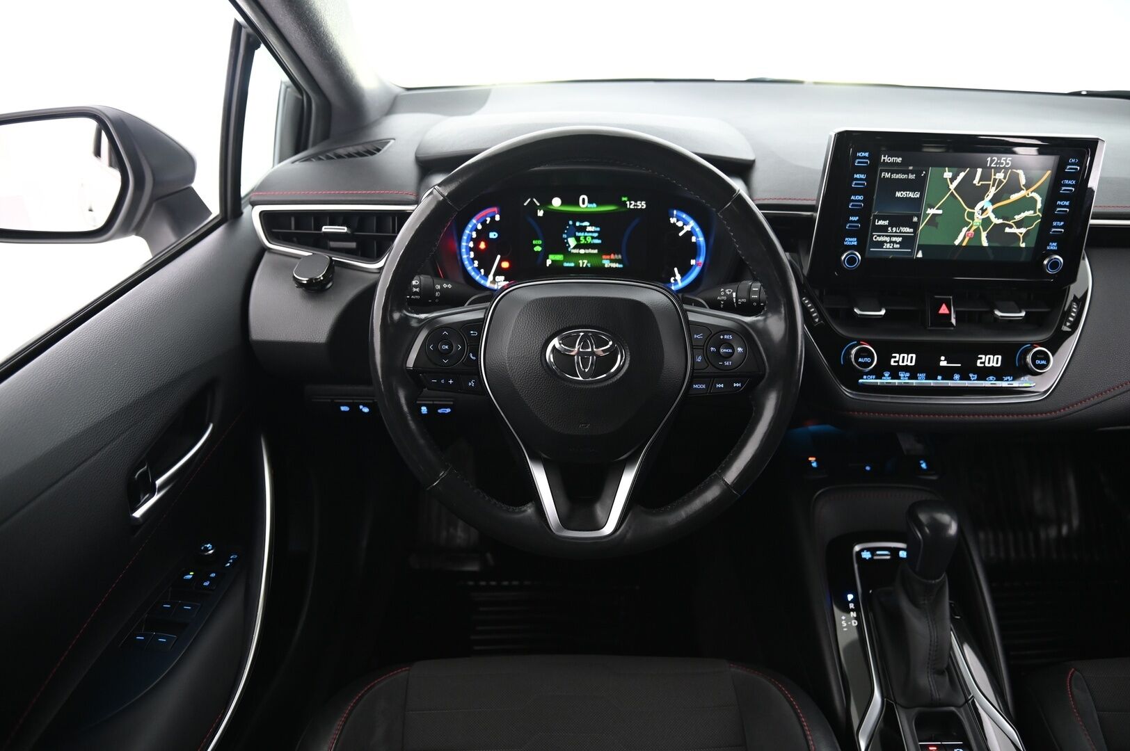 Toyota Corolla 2019 Touring Sports 2,0 Hybrid Style *2.Om. Suomi-Auto / Merkkiliikkeen huoltokirja / Navi / P-Kamera / Tutkat - *Juuri saapunut! / Vakkari / Nahka-Alcantara / Ratinlämmitys / S-luukku / 2X Renkaat