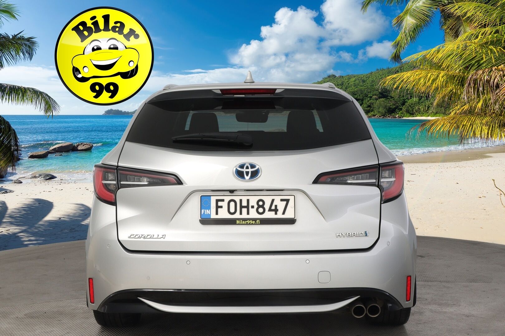 Toyota Corolla 2019 Touring Sports 2,0 Hybrid Style *2.Om. Suomi-Auto / Merkkiliikkeen huoltokirja / Navi / P-Kamera / Tutkat - *Juuri saapunut! / Vakkari / Nahka-Alcantara / Ratinlämmitys / S-luukku / 2X Renkaat
