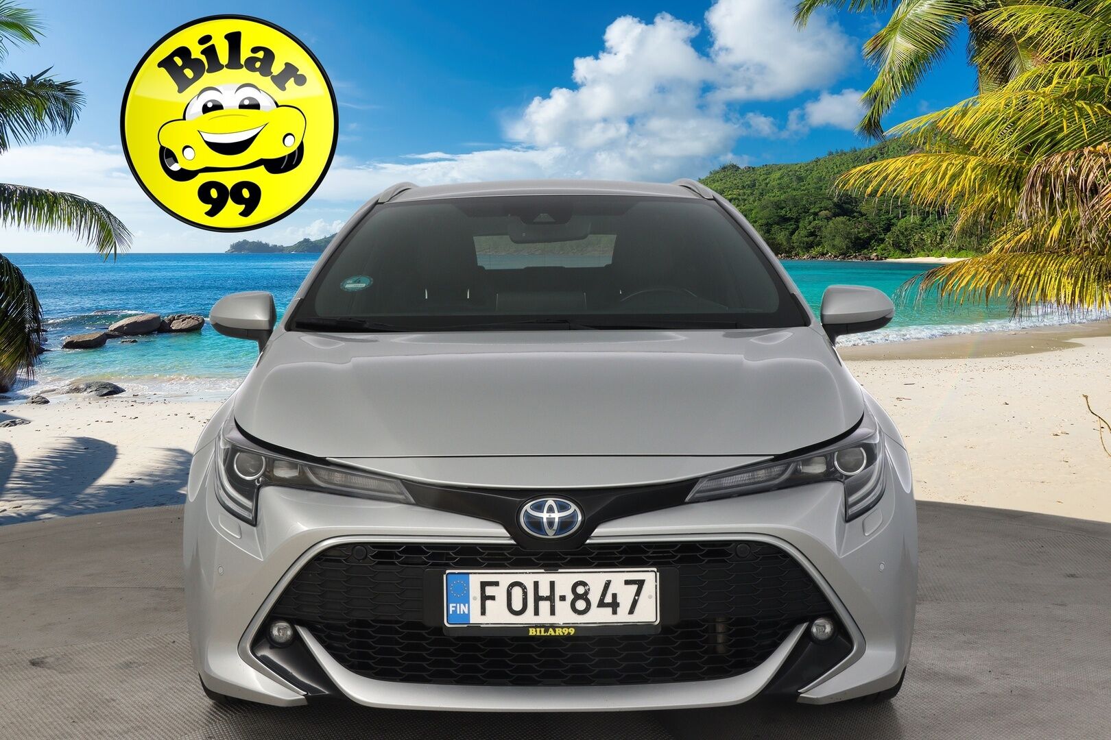 Toyota Corolla 2019 Touring Sports 2,0 Hybrid Style *2.Om. Suomi-Auto / Merkkiliikkeen huoltokirja / Navi / P-Kamera / Tutkat - *Juuri saapunut! / Vakkari / Nahka-Alcantara / Ratinlämmitys / S-luukku / 2X Renkaat