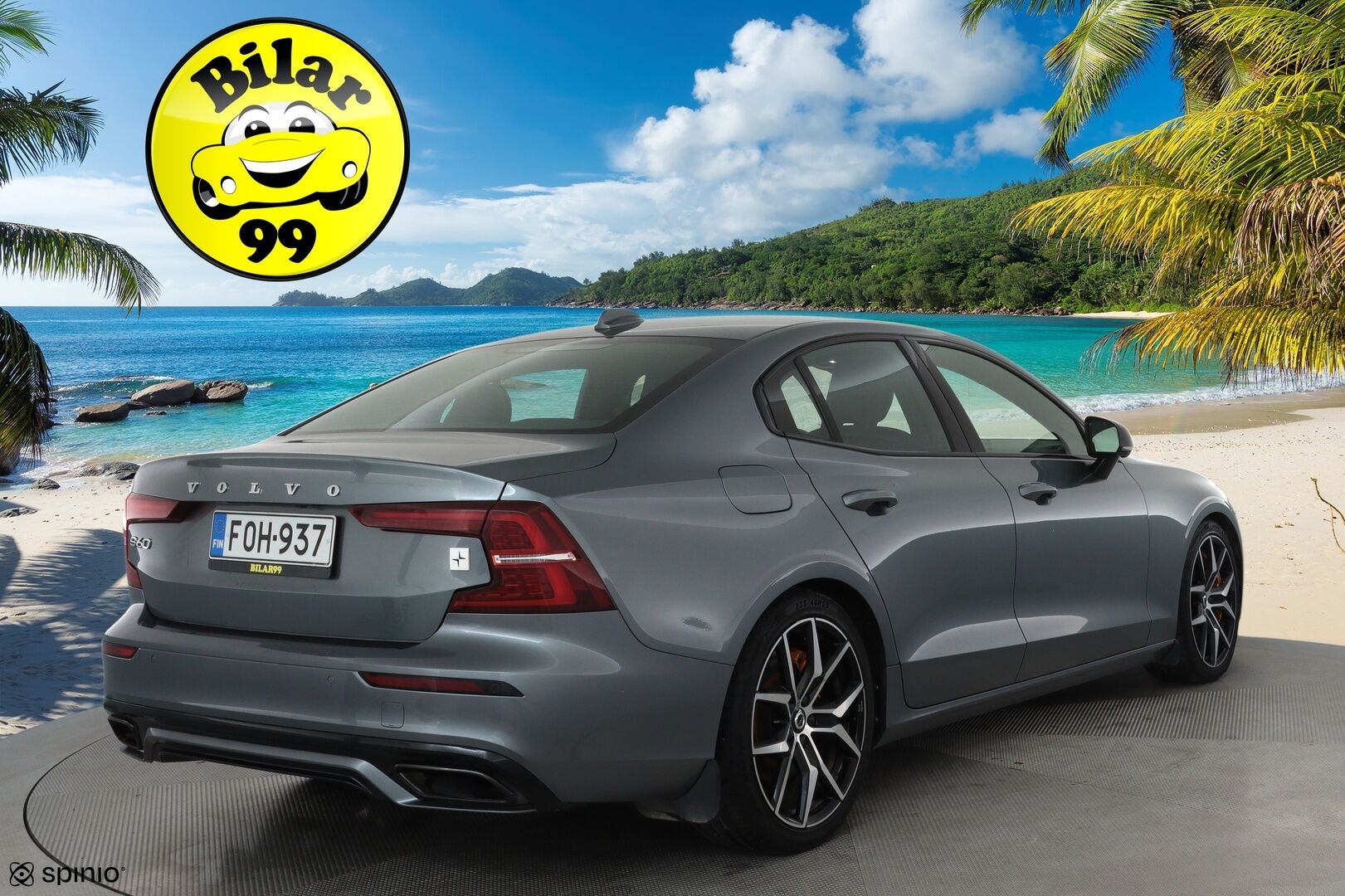 Volvo S60 2020 T8 TwE AWD Polestar Enginered aut **Adapt.vakkari / HUD / H&K / Muistipenkki / 360° / Full LED** - 3,99 % KORKOTARJOUS TÄHÄN AUTOON 31.8. ASTI! - 1.Om Suomi-auto / Merkkihuollettu / Kahdet renkaat aluvanteilla / Sporttipenkit / Penkinlämmittimet takana / BLIS / KeylessGo