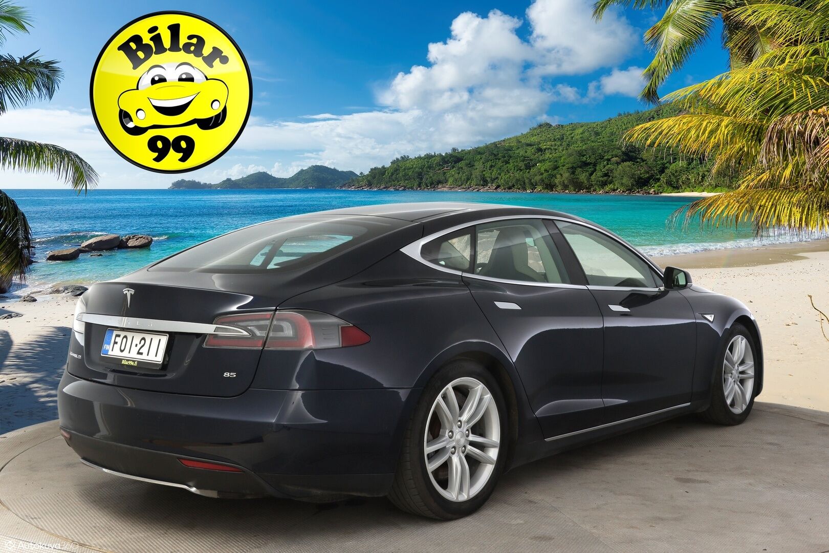 Tesla Model S 2014 Model S * MYYDÄÄN HUUTOKAUPOISSA * - Hieno yksilö eniten tarjoavalle! ILMAISET SUPERIT!!