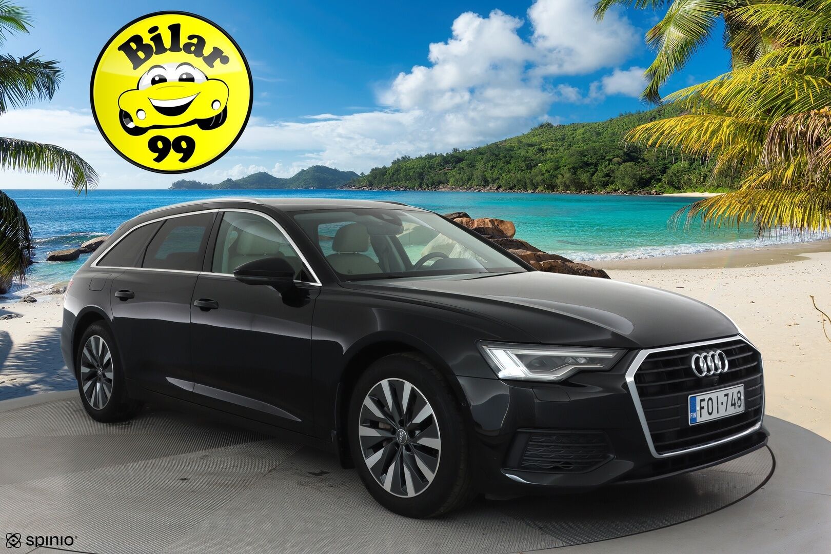 Audi A6 2020 Avant Business 35 TDI MHEV S tronic **Webasto / Koukku / Matrix-LED / 360° / Nahkaverhoilu / Navi / Kaistavahti** - 1-om Suomi-auto / Kahdet Renkaat