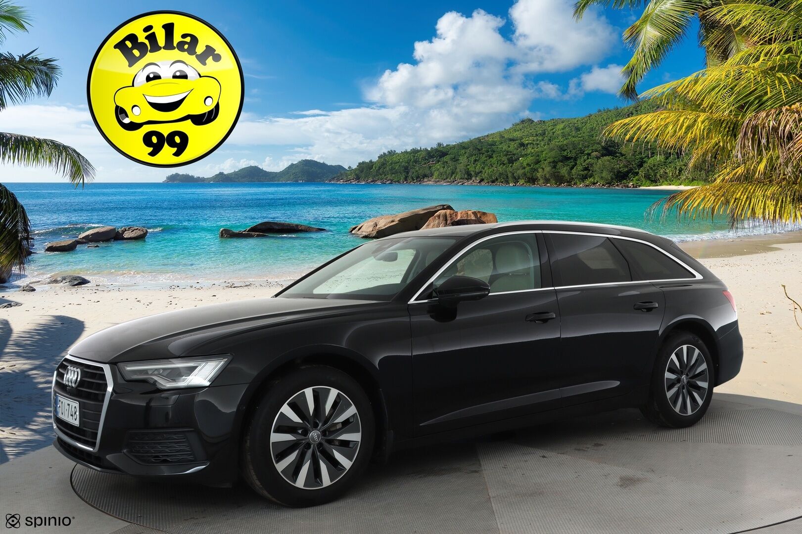 Audi A6 2020 Avant Business 35 TDI MHEV S tronic **Webasto / Koukku / Matrix-LED / 360° / Nahkaverhoilu / Navi / Kaistavahti** - 1-om Suomi-auto / Kahdet Renkaat