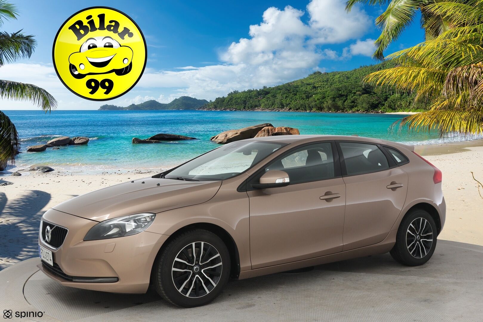 Volvo V40 2017 T3 Business aut * Webasto / Tutkat takana / Vetokoukku * - Upea huoltohistoria / Kummatkin renkaat ajokuntoiset / Maalipinta siisti! *