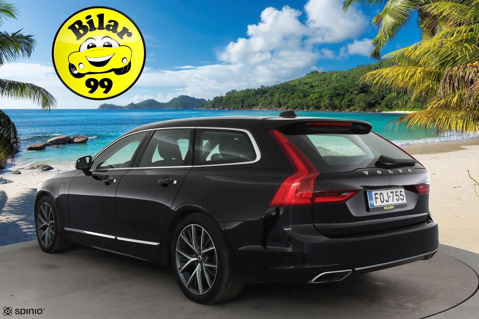 Volvo V90 2020 T8 AWD Inscription **Adapt.vakkari / Koukku / Full LED / Muistipenkki / Nahat / P.kamera / Webasto / KeylessGo** - Suomi-auto / Merkkihuollettu / Penkinlämmittimet takana / Digimittaristo / BLIS