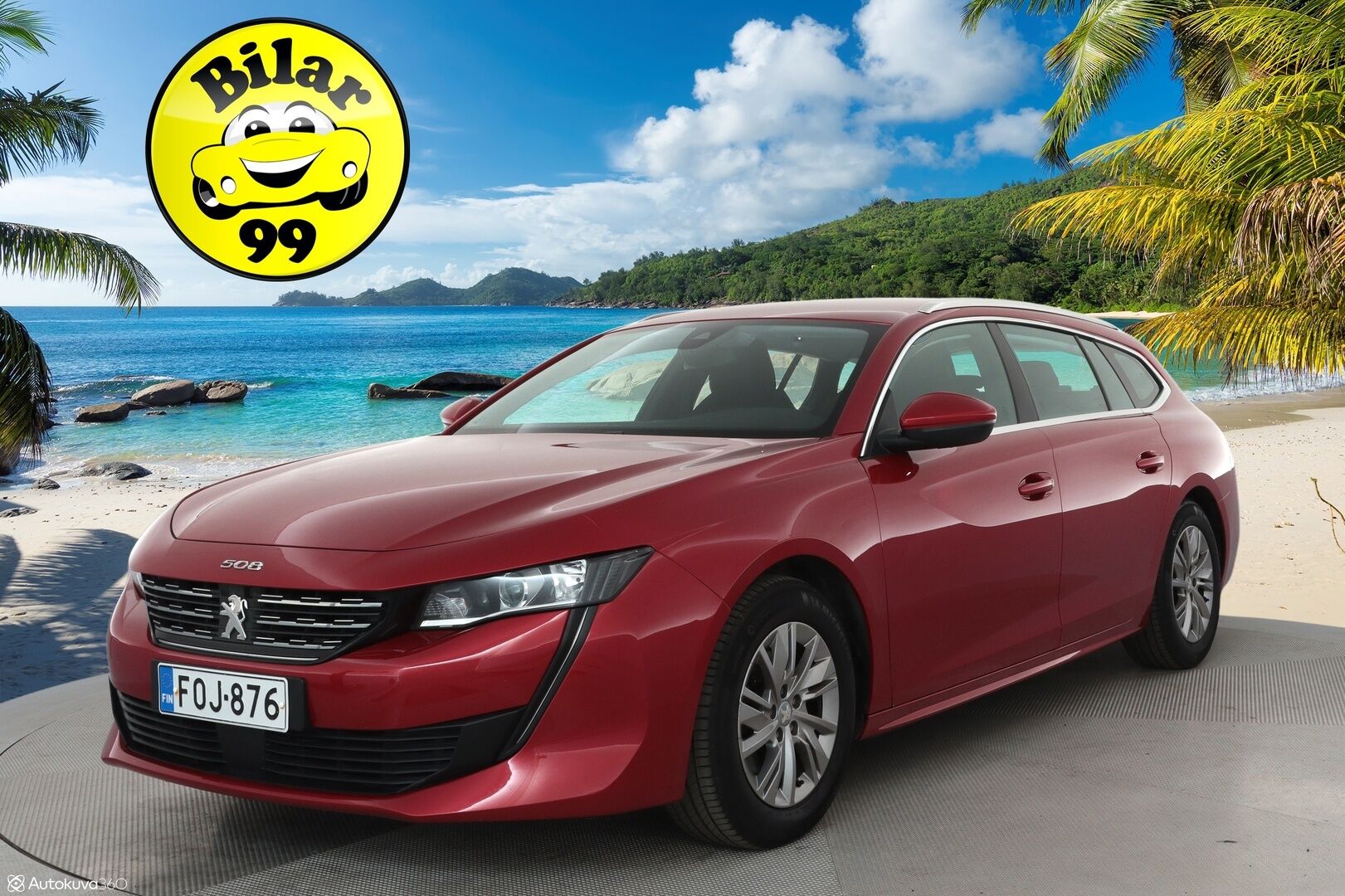 Peugeot 508 2020 SW Active BlueHDi 130 EAT8-aut **ALV / Koukku / P.Tutka / Digimittaristo / Kaistavahti / Aut. Ilmastointi / Vakkari** - Suomi-auto / 2x Renkaat / Kattavat varusteet