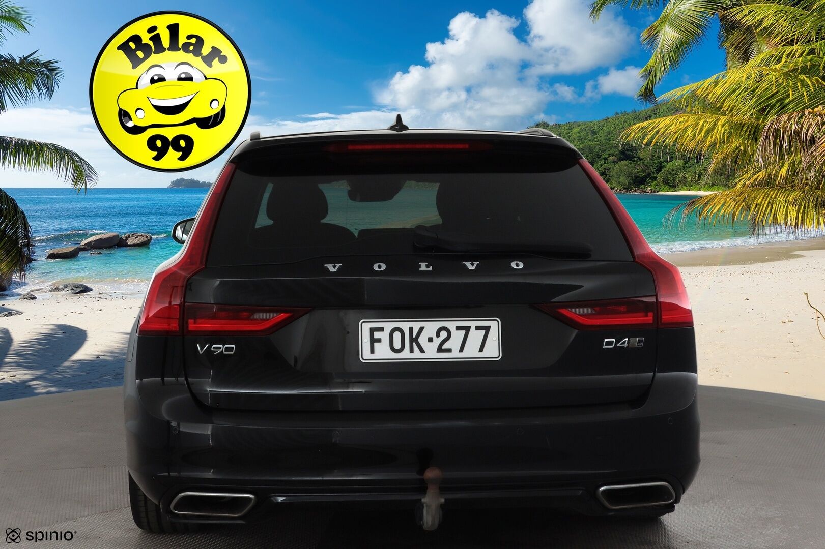 Volvo V90 2020 D4 AWD R-Design aut * Webasto / Koukku / ACC / Full-LED / P.Kamera / Sporttipenkki Muistilla / Navi / Kaistavahti * - Suomi-auto / Kahdet renkaat / Merkkihuollettu!