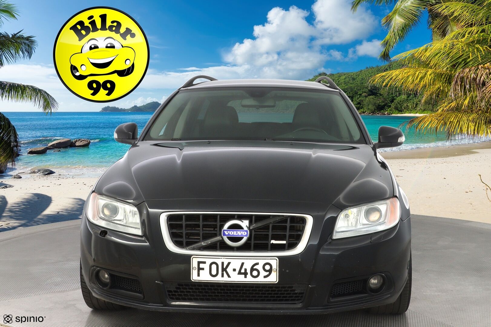 Volvo V70 2010 2,5FT R-Design aut *Vakkari / Koukku / Lohko / Nahat* - Kahdet Volvon alumiinivanteet / Juuri huollettu / Säännöllinen huoltohistoria / Seuraava katsastus 20.2.2026