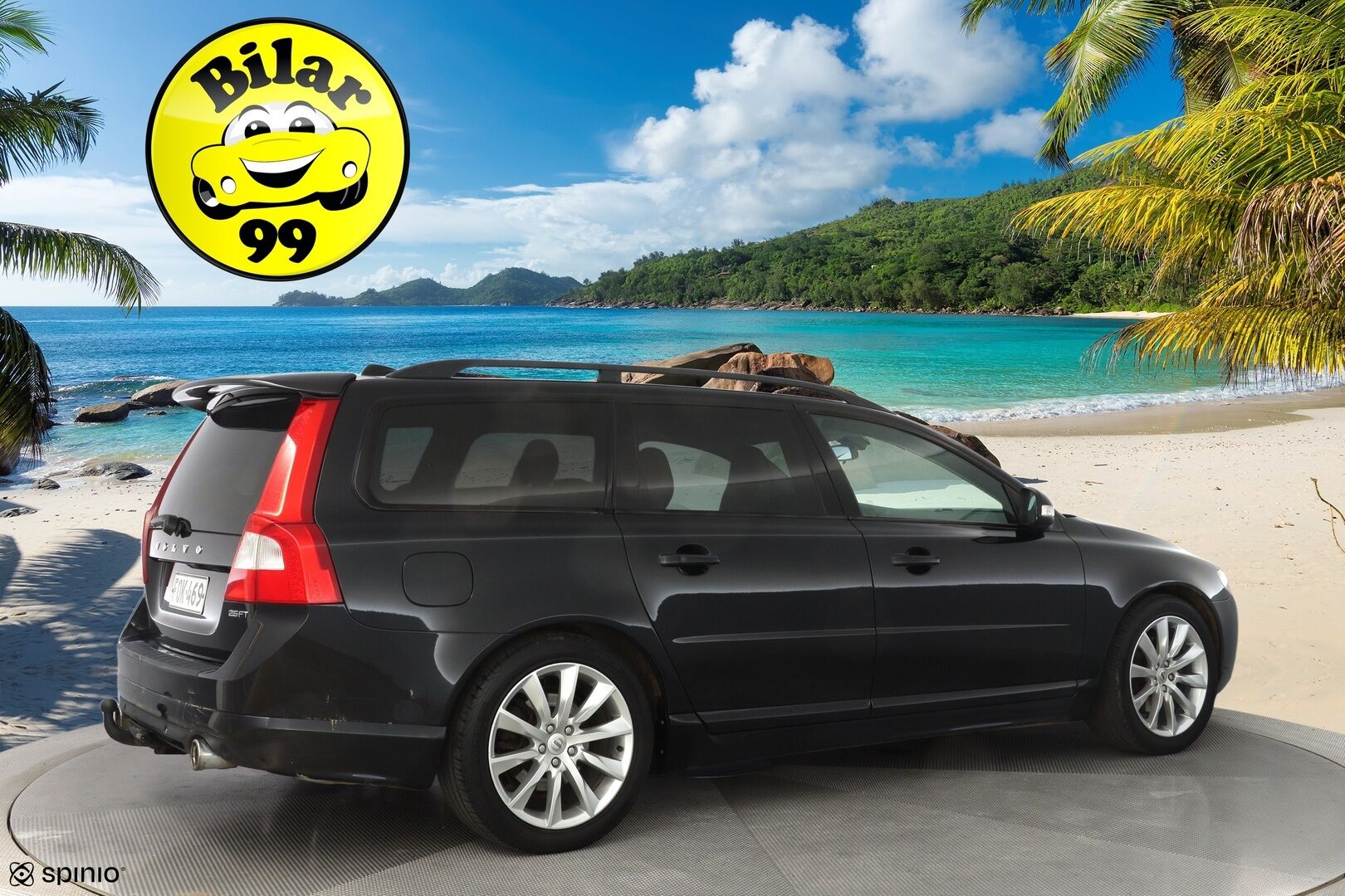 Volvo V70 2010 2,5FT R-Design aut *Vakkari / Koukku / Lohko / Nahat* - Kahdet Volvon alumiinivanteet / Juuri huollettu / Säännöllinen huoltohistoria / Seuraava katsastus 20.2.2026