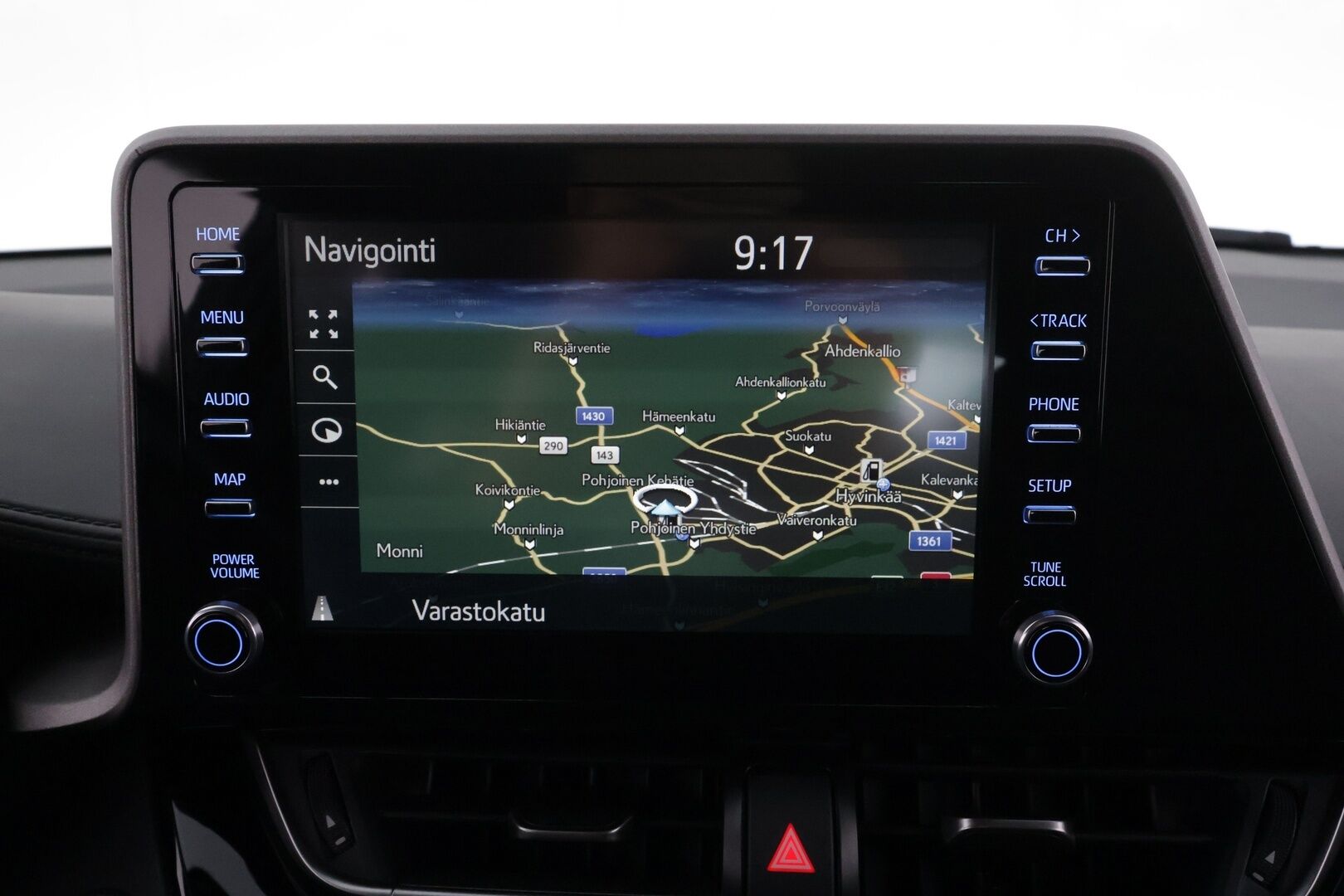 Toyota C-HR 2020 1,8 Hybrid Business * 1.Om Suomi-auto / ACC / P.kamera / LED / Navi / Koukku / KeylessGo * - Kahdet renkaat aluvanteilla - Osta nyt, maksa vasta ensi vuonna