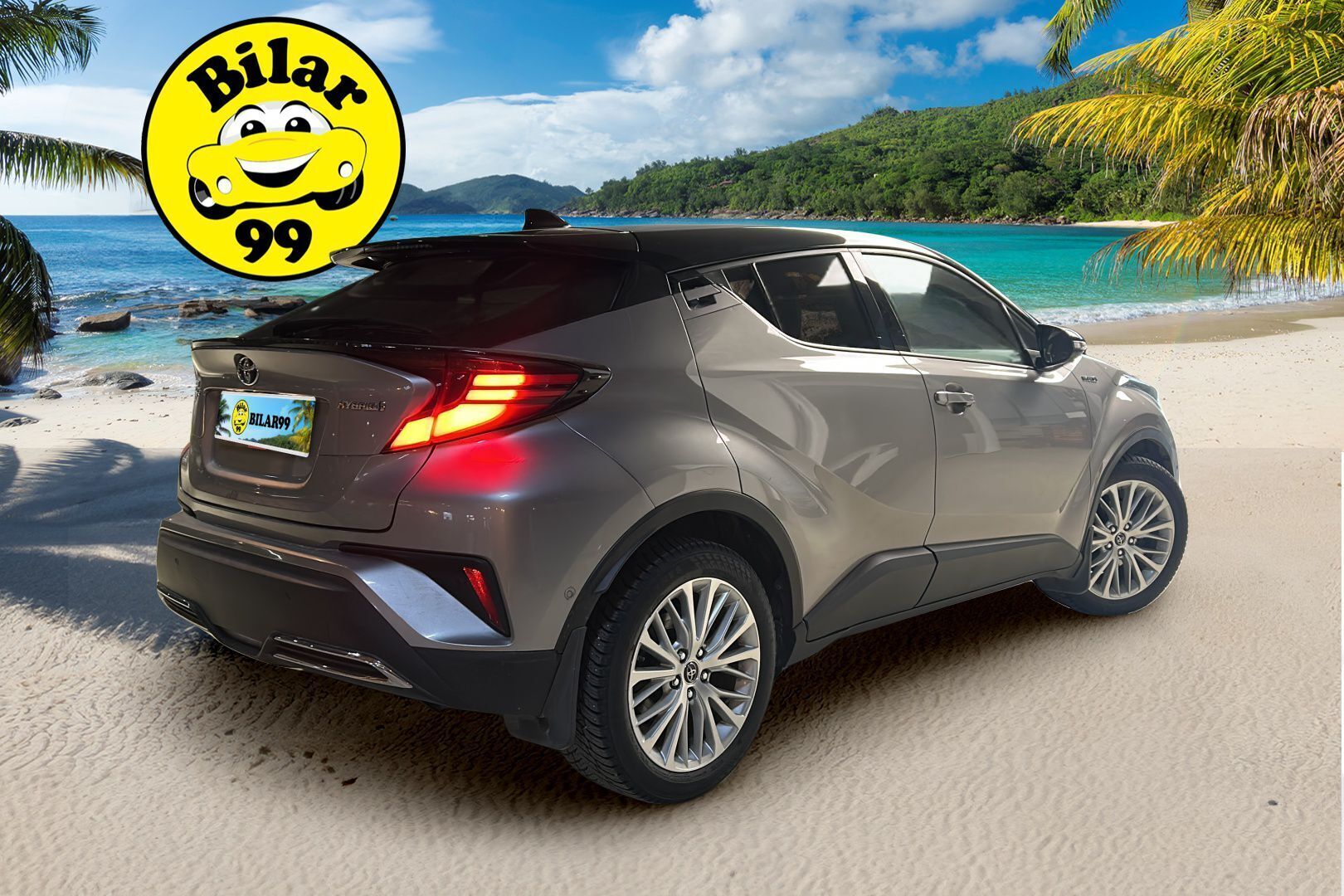 Toyota C-HR 2020 2,0 Hybrid Premium * Black & Plus paketit / JBL / Adapt.vakkari / Peruutuskamera / Puolinahat / Lohkolämmitin * - Merkkihuollettu / 2x hyvät renkaat / Juuri saapunut Tampereelle!