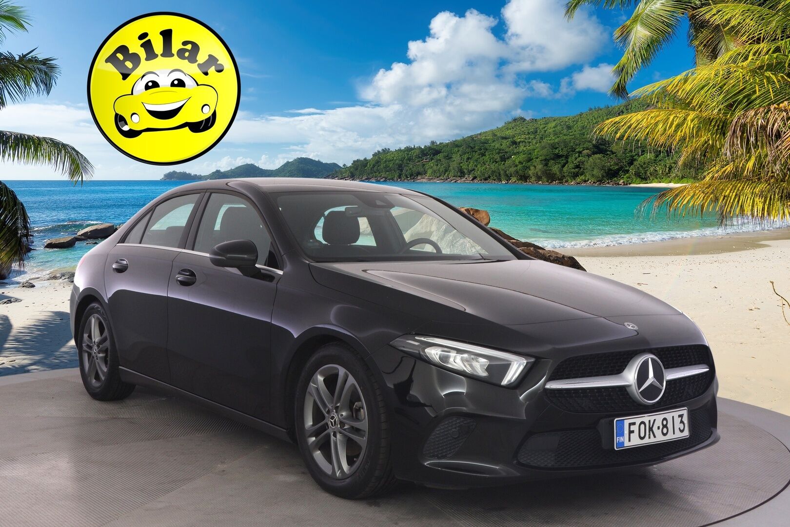 Mercedes-Benz A 2020 180 d A sedan Business Style - 2-om. | Suomi-auto | Koukku | Kamera | Puolinahat | Digimittari | Navigointi | 2x renkaat